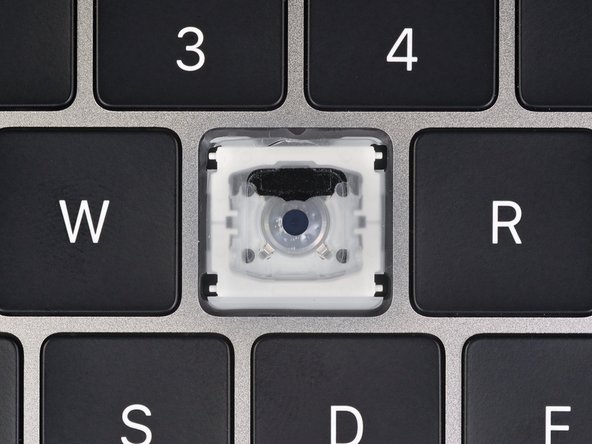 Designed to be super thin while accommodating off-center key presses, the keyboard proved controversial because of its extremely short throw—but soon proved unreliable as well.