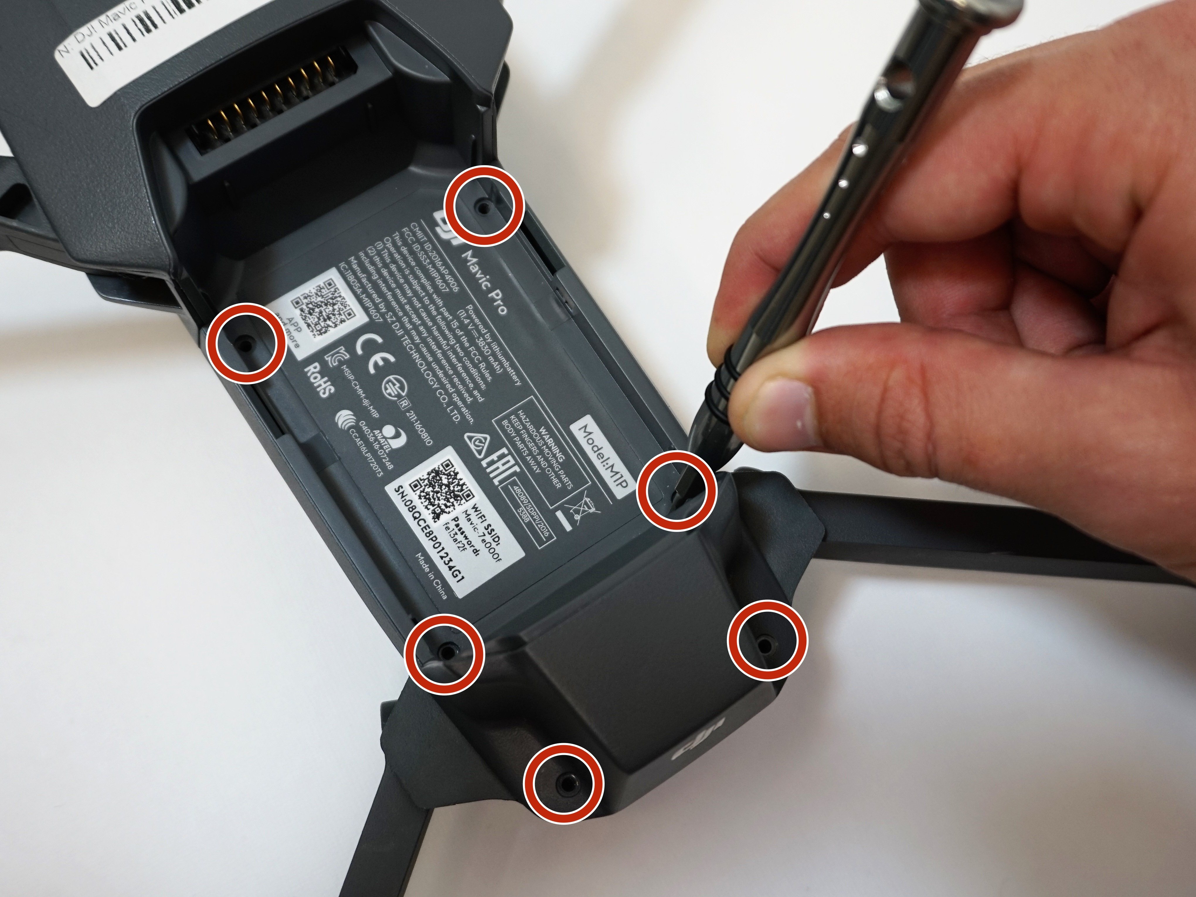 DJI Mavic Pro Upper Shell Replacement - iFixit Repair Guide