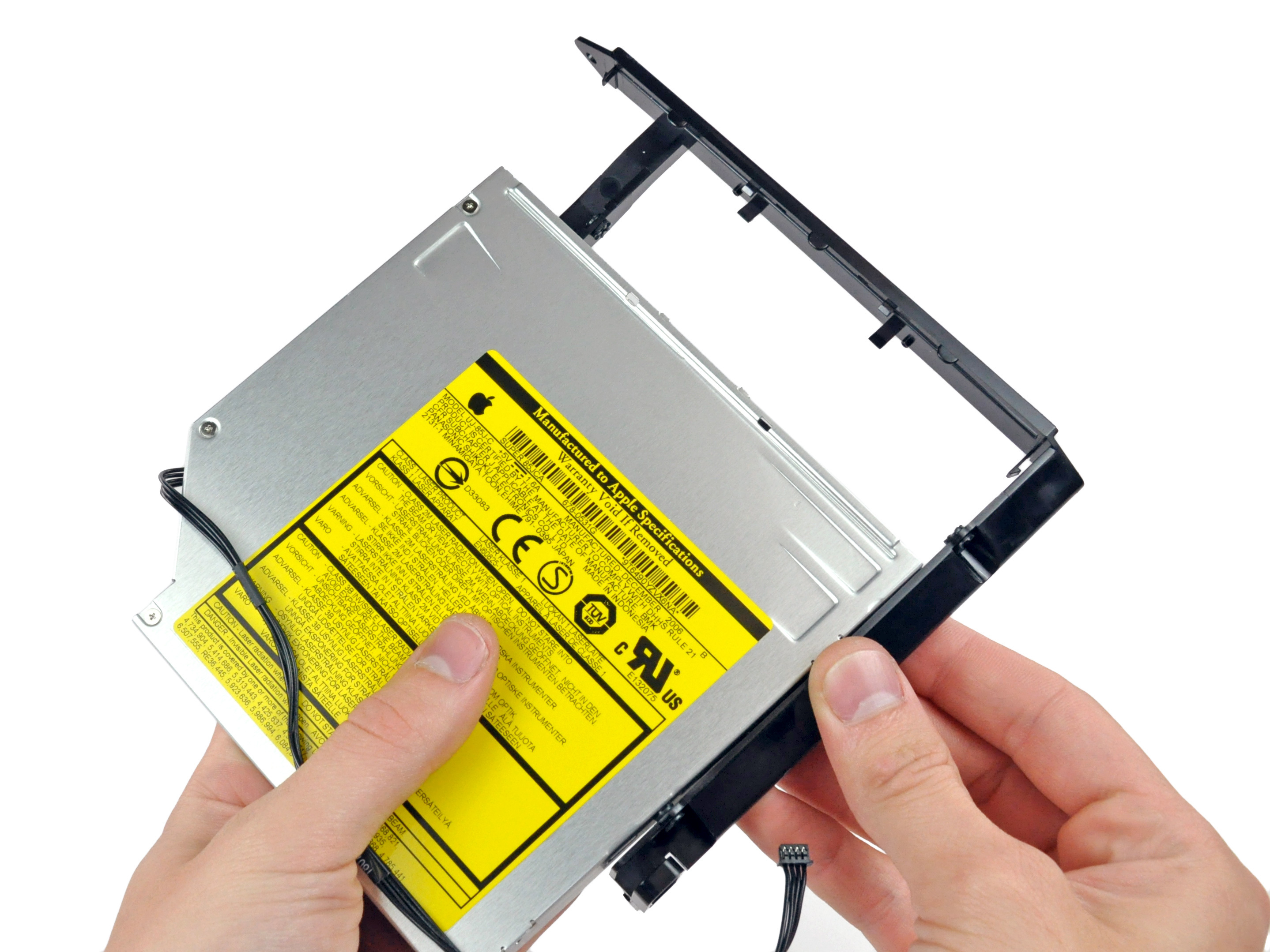 iMac Intel 20" EMC 2105 and 2118 Optical Drive Replacement iFixit