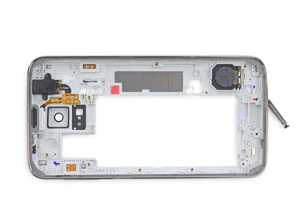 On the left we've got the interior midframe, with the motherboard and daughterboard