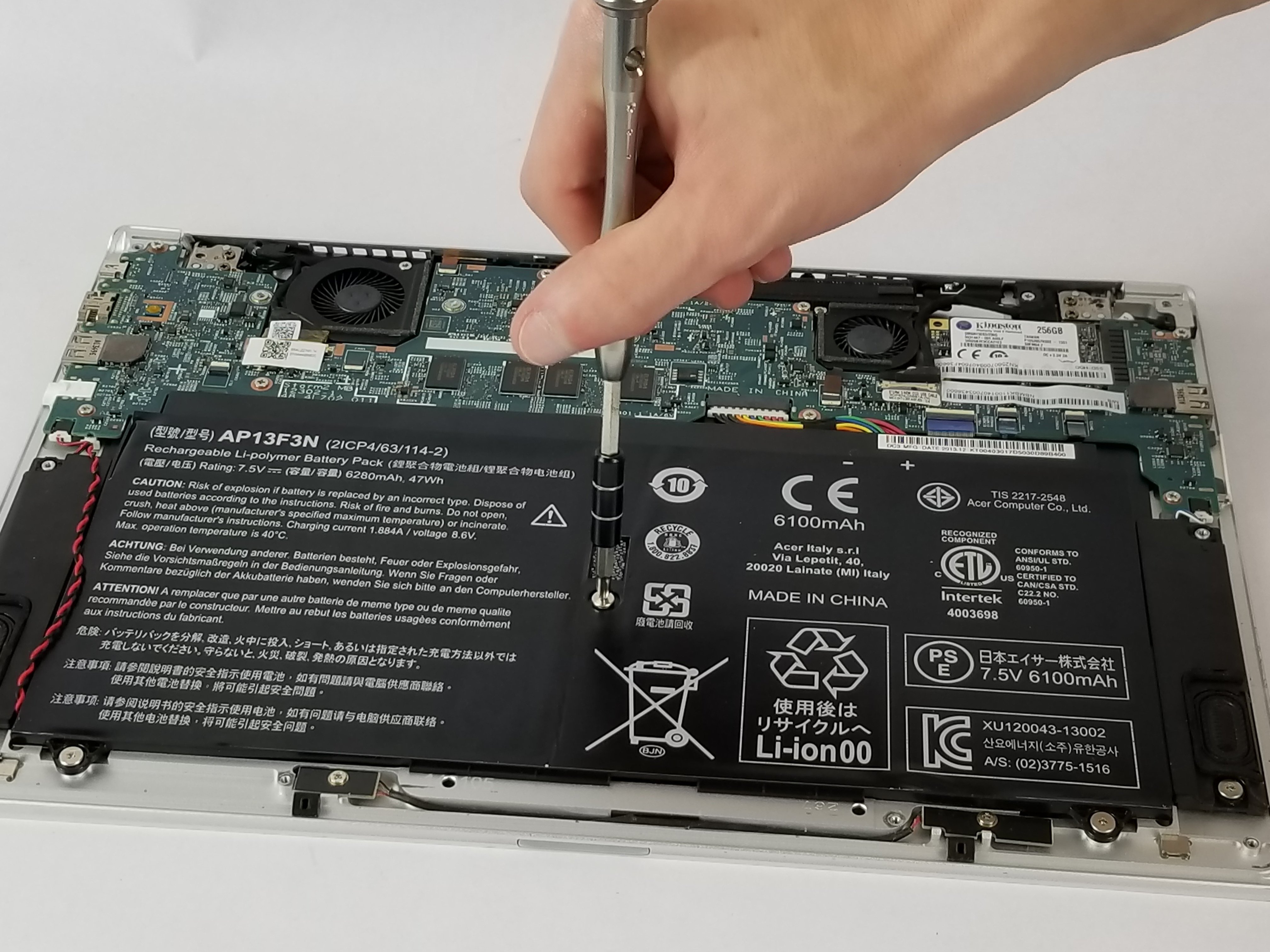 Acer Aspire S73926484 Battery Replacement iFixit Repair Guide