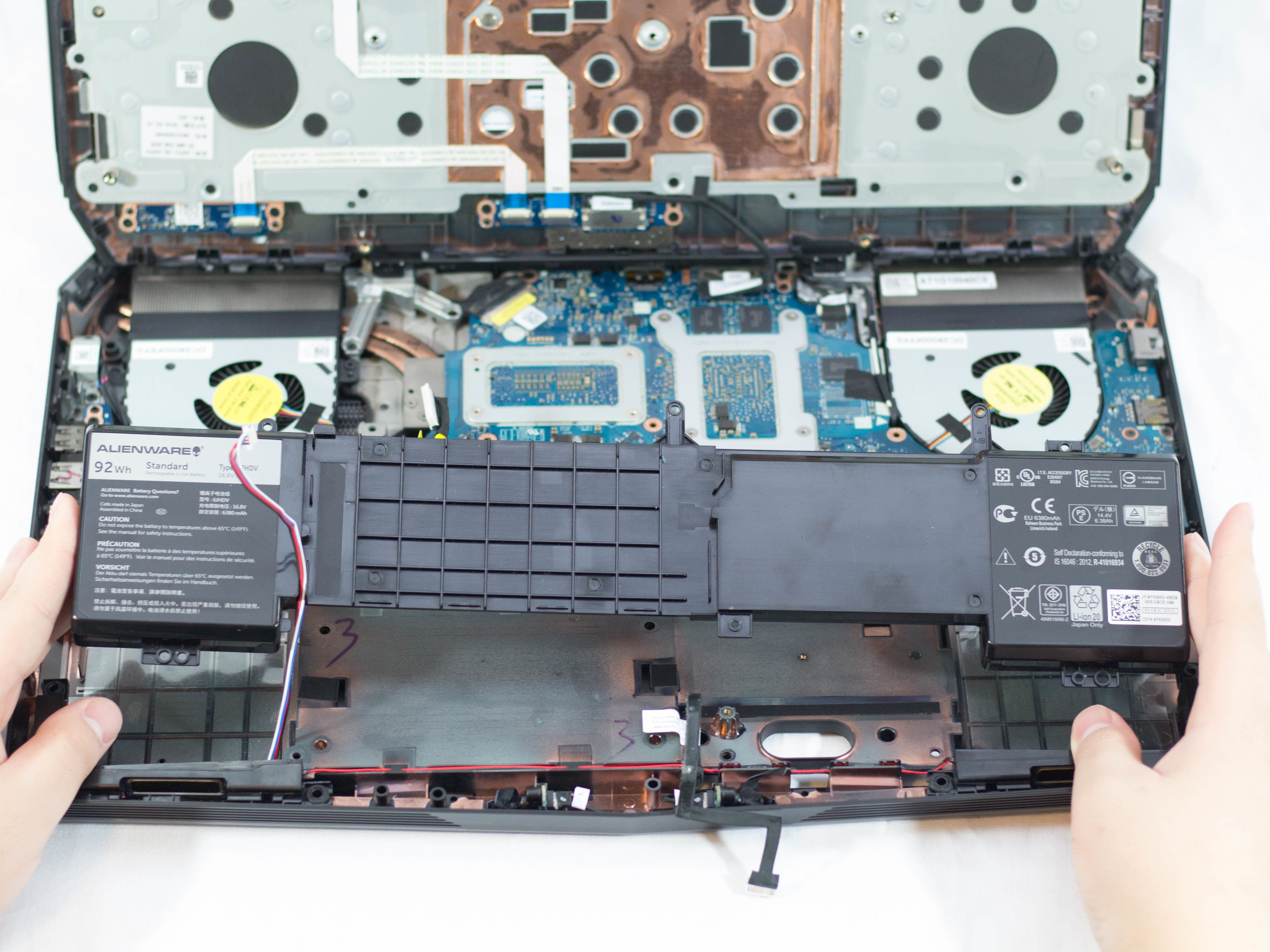 Alienware 17 R3 Battery Replacement iFixit Repair Guide