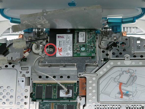 Image 1/1: Pry up the right side of the modem.