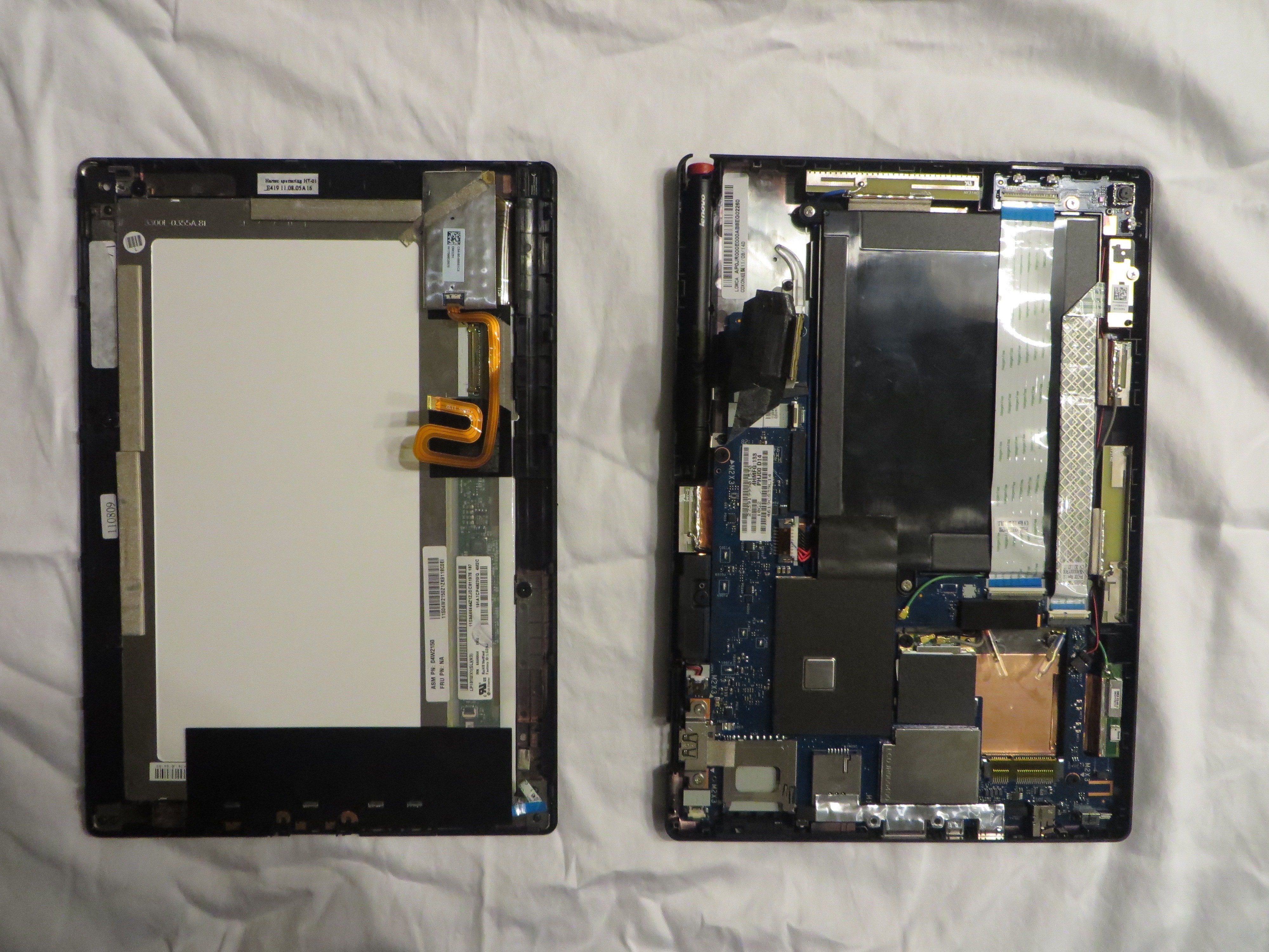 Lenovo Thinkpad Tablet 1838 Touch Screen Replacement iFixit Repair Guide