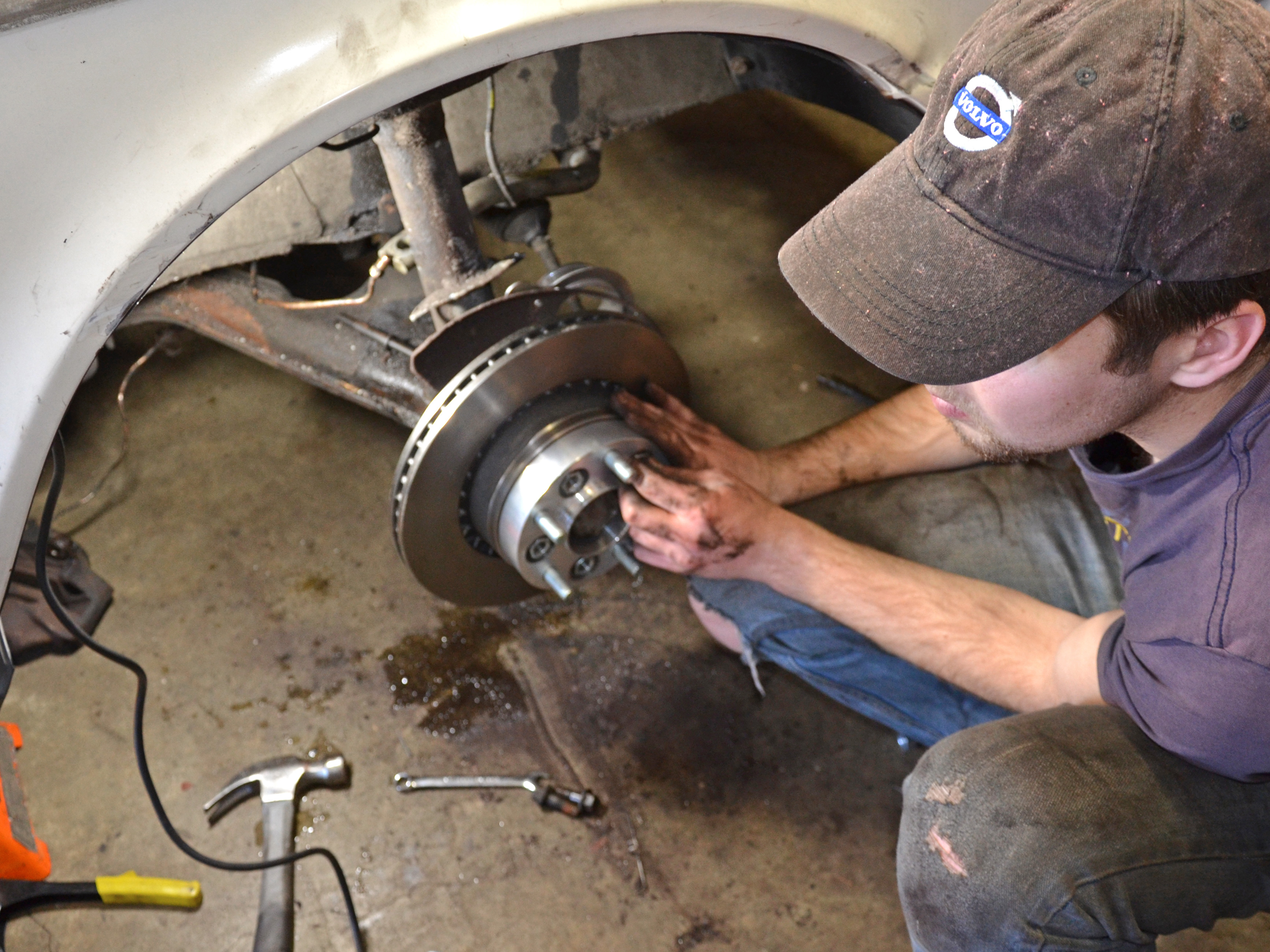 19861993 Volvo 240 Wheel Adapters Replacement (1986, 1987, 1988, 1989