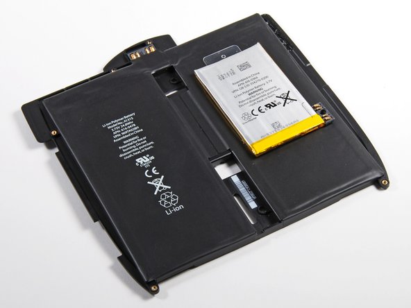 The iPad battery is a lot bigger than an iPhone 3G battery. The iPhone battery has about 1/5th the capacity provided by the iPad battery.