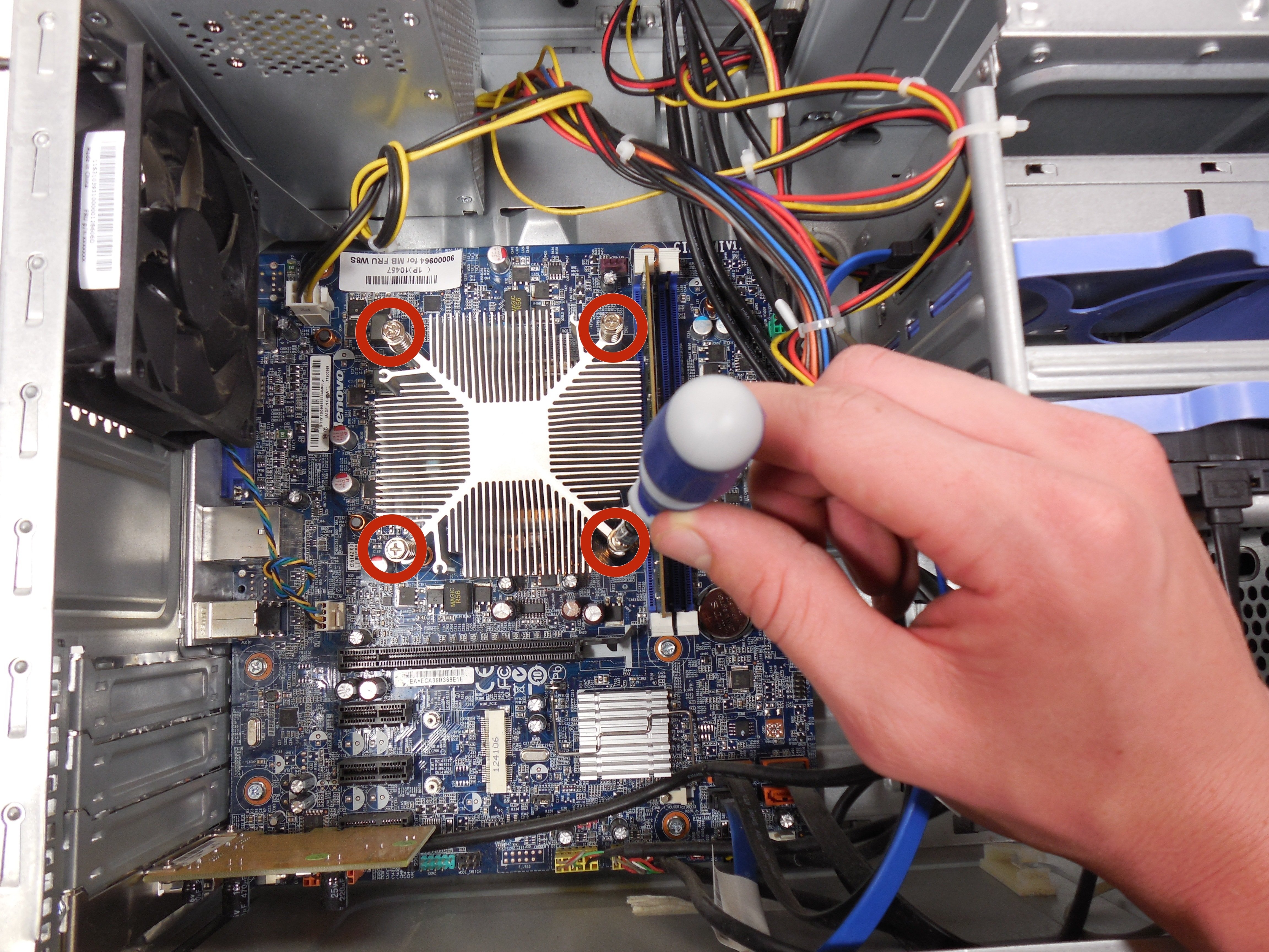 Lenovo IdeaCentre K410 Heat Sink Replacement iFixit Repair Guide