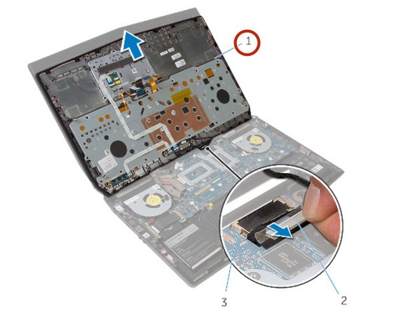 Alienware 17 R2 Palm Rest Replacement Ifixit Repair Guide