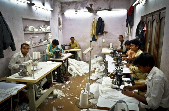 Sewing shop in Seelampur