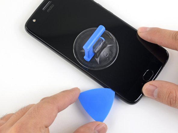 Leave an opening pick in the seam to prevent the adhesive from re-sealing.