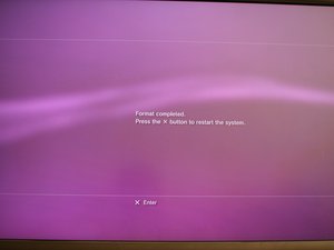 ps3 system storage corrupted