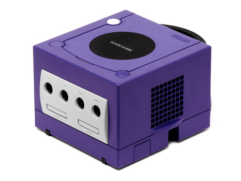 back of gamecube