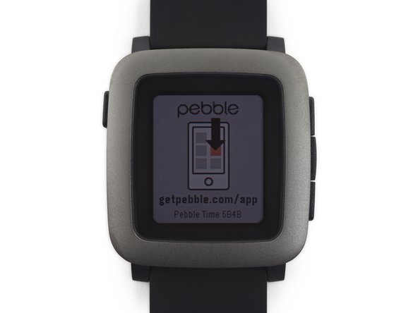 Pebble time smartwatch