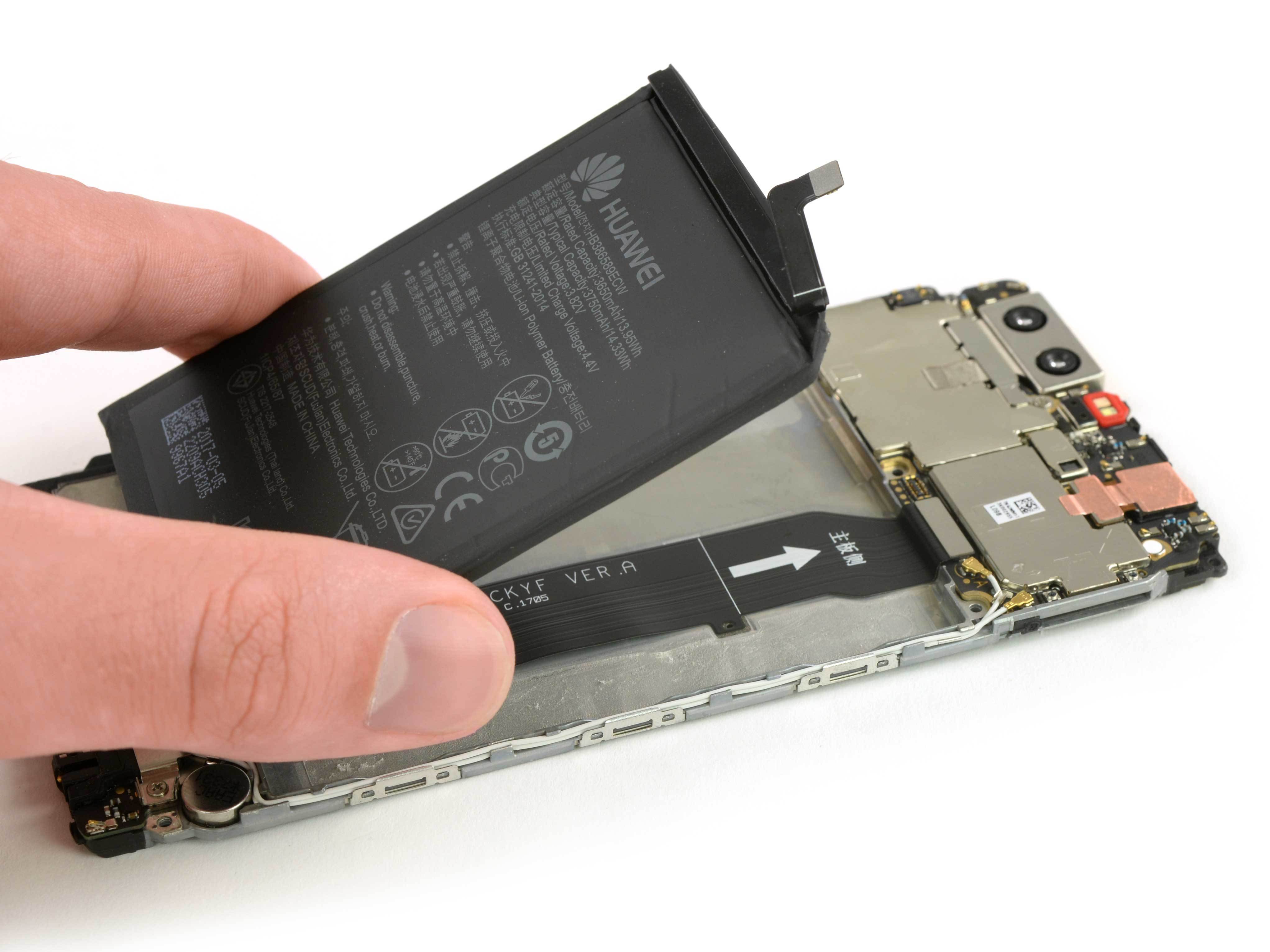 P10 plus аккумулятор