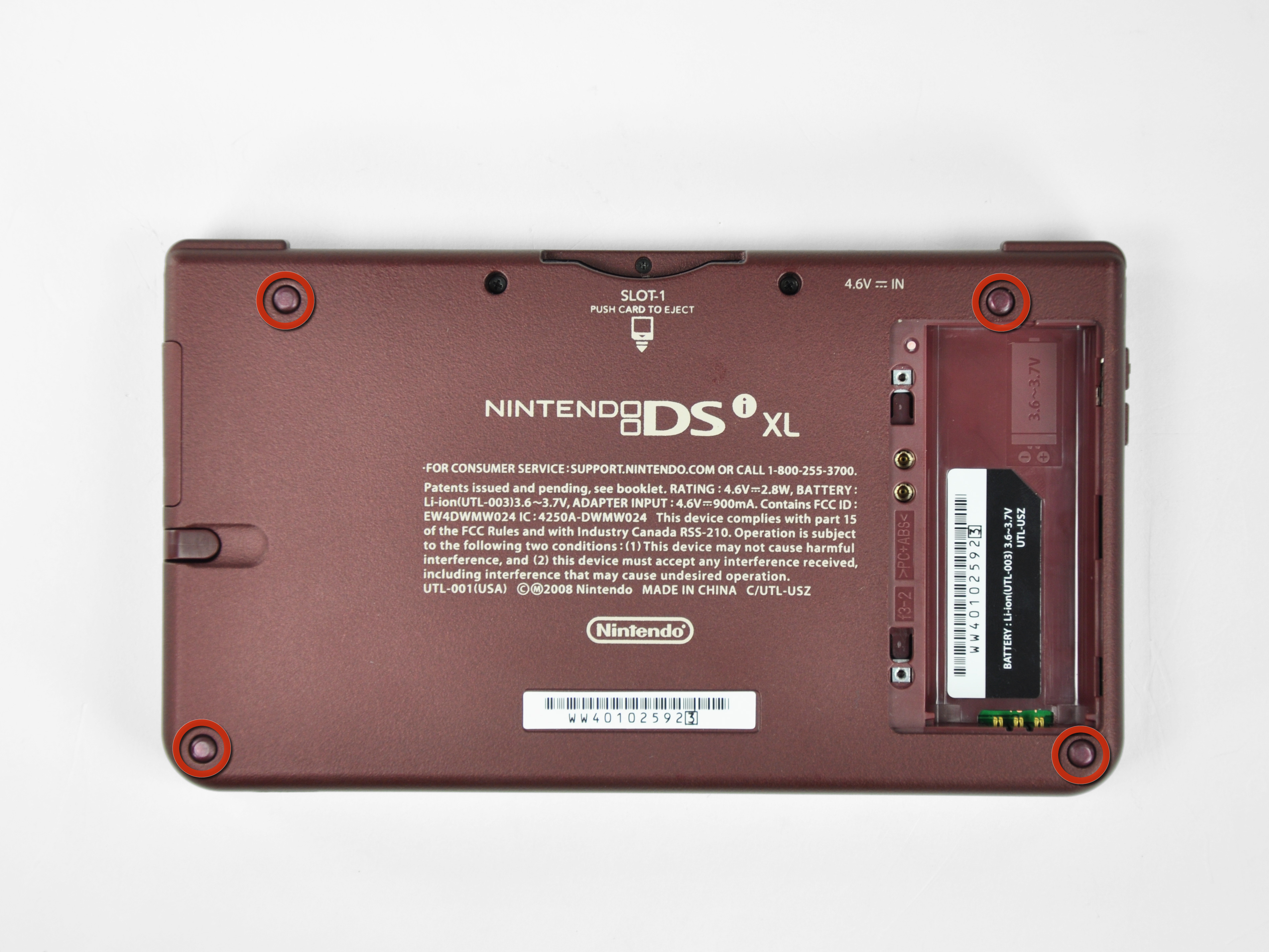 Nintendo DSi XL Lower Case Replacement iFixit Repair Guide