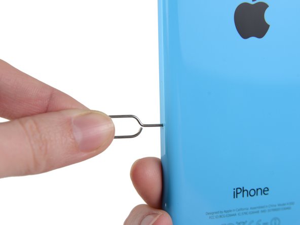 Enlever carte sim iphone 5s