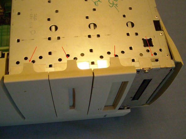 Image 1/3: Remove the bezels and if I had the top one remove that too.