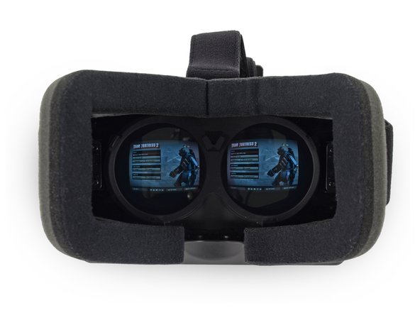 Image 2/3: One of the most innovative technologies brought about by the Rift is its head tracking capability. Accomplished with a gyroscope, accelerometer, and magnetometer, the Rift allows for 3 degrees of freedom so you can look around the virtual world without having to move your entire virtual body.