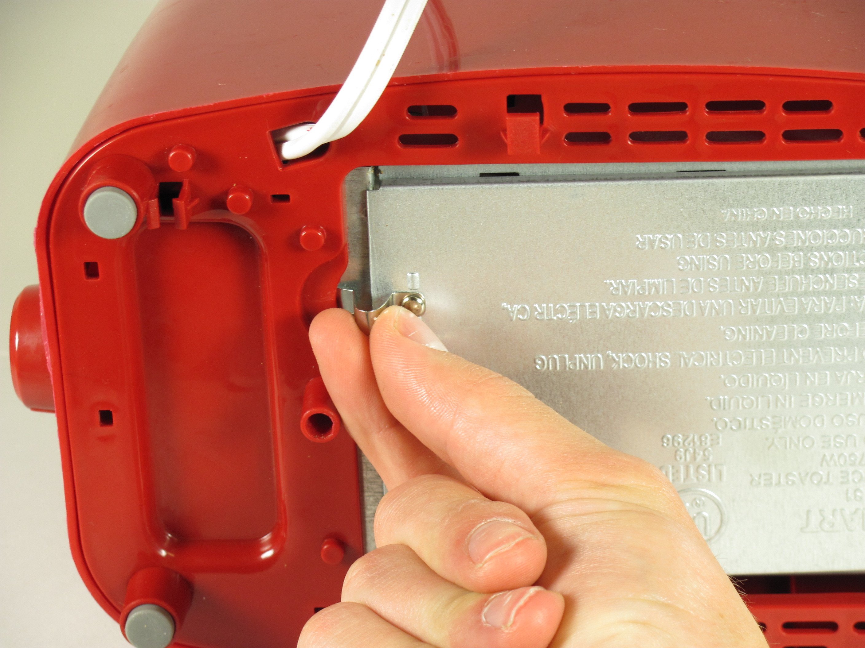 How to empty and clean Rival 16131 Toaster crumb tray iFixit Repair Guide