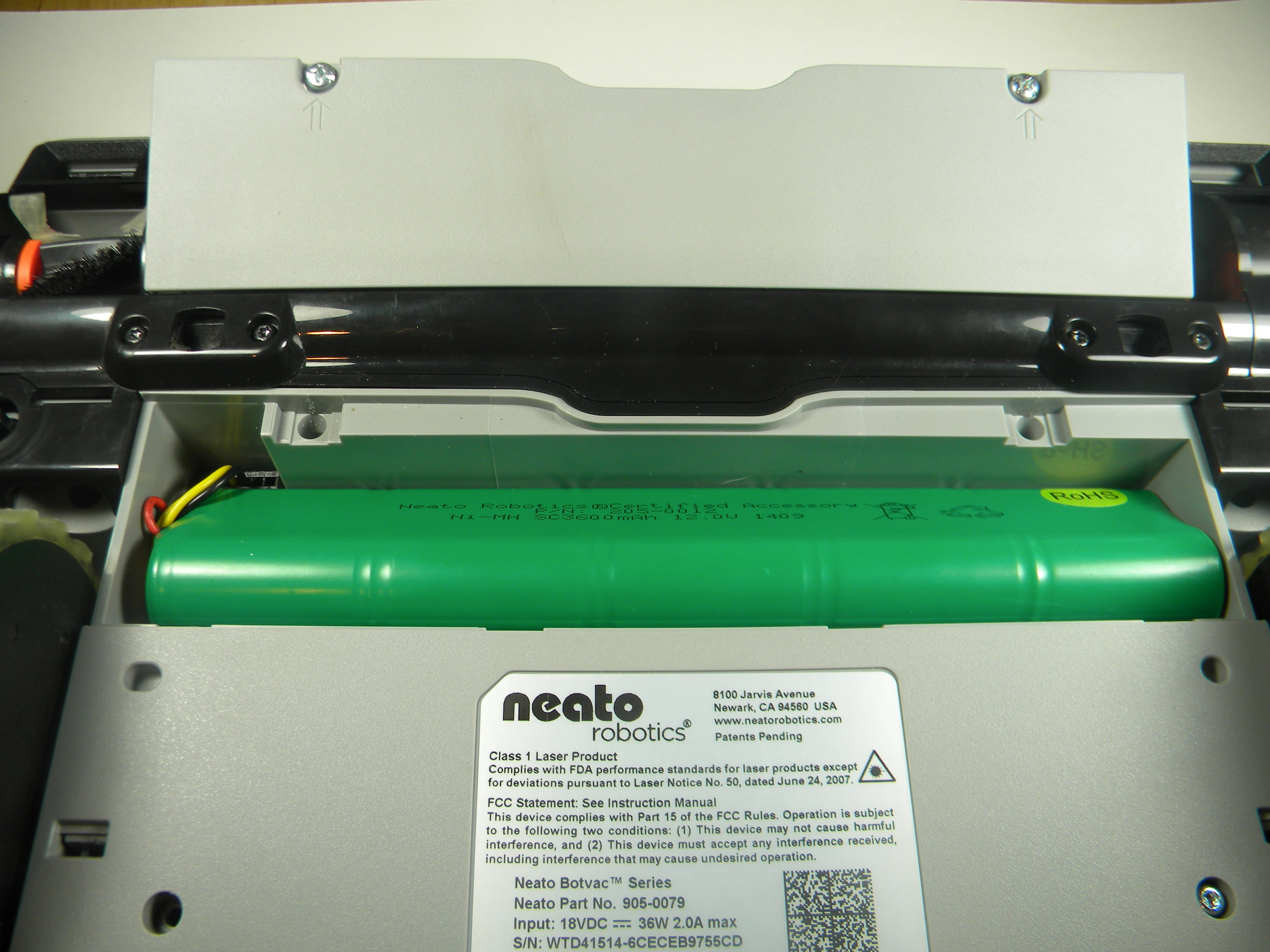 Neato Botvac 65 Battery Replacement iFixit Repair Guide