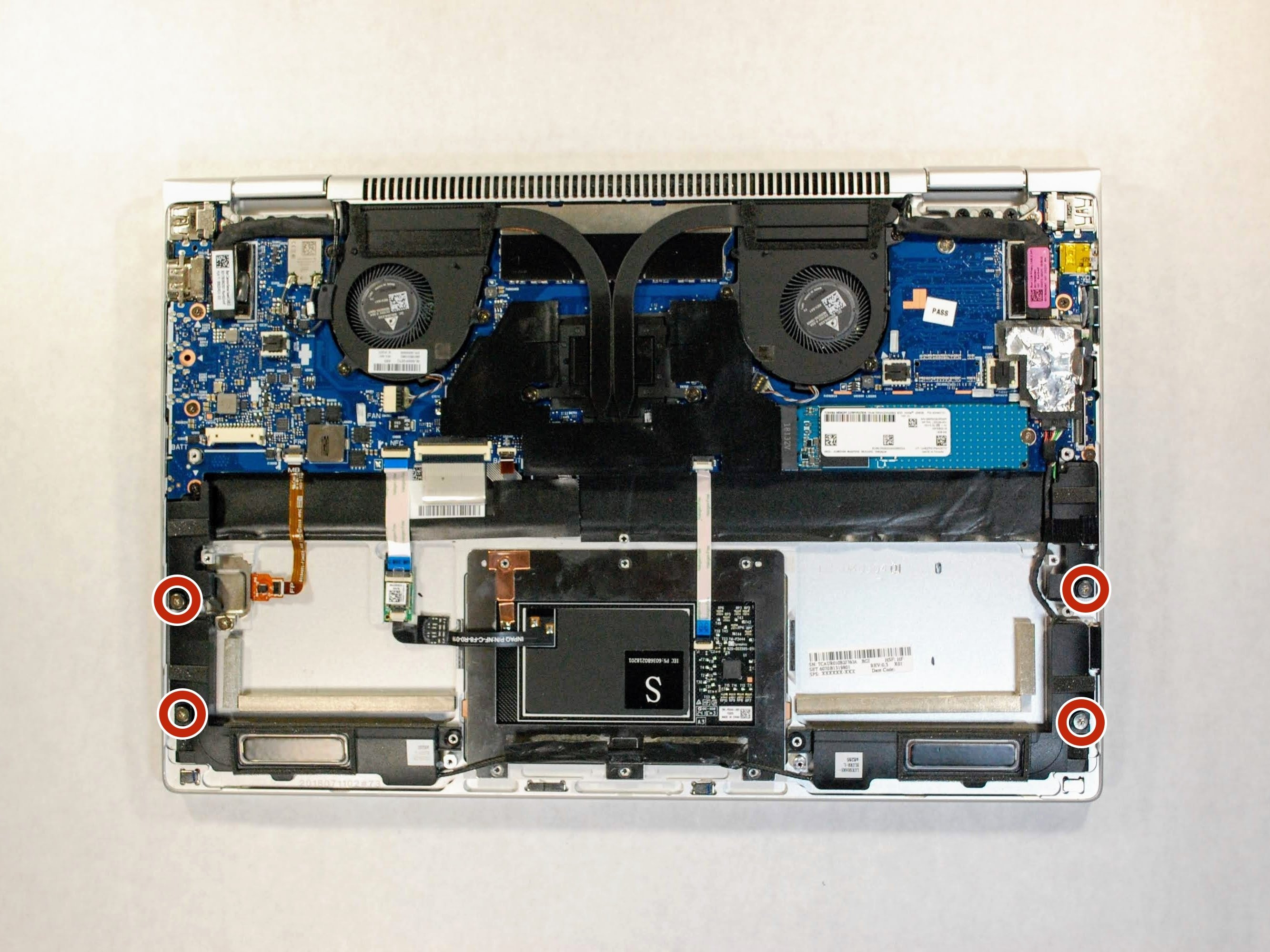 HP Elitebook x360 1040 G5 Speakers Replacement iFixit Repair Guide