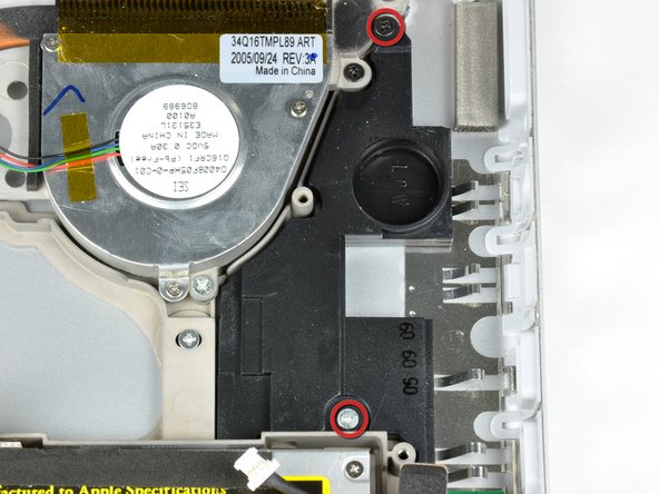 Image 1/1: Remove the right speaker housing from the lower case.