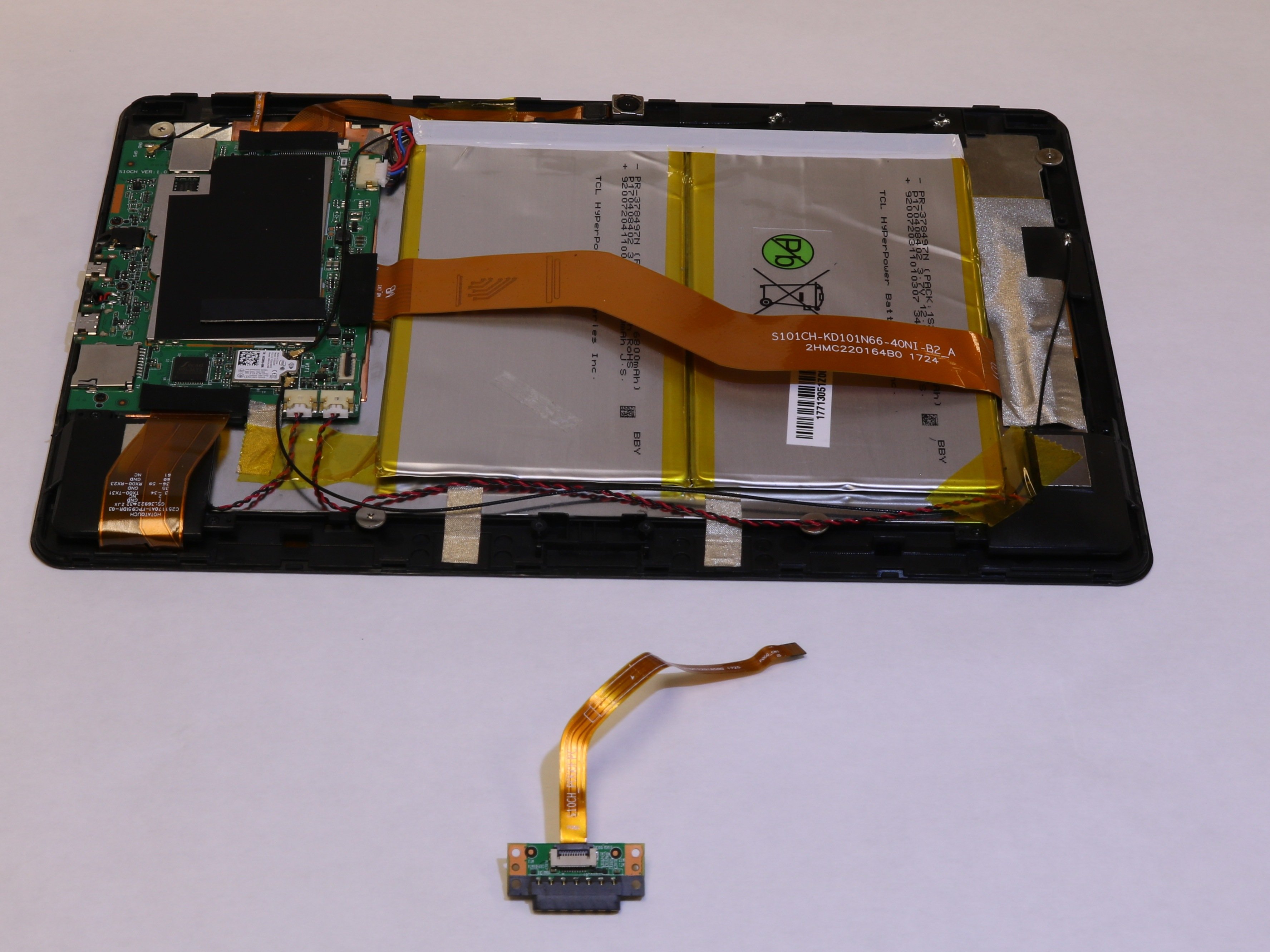 Insignia Flex 10.1 NSP10W8100 Keyboard Connector Replacement iFixit