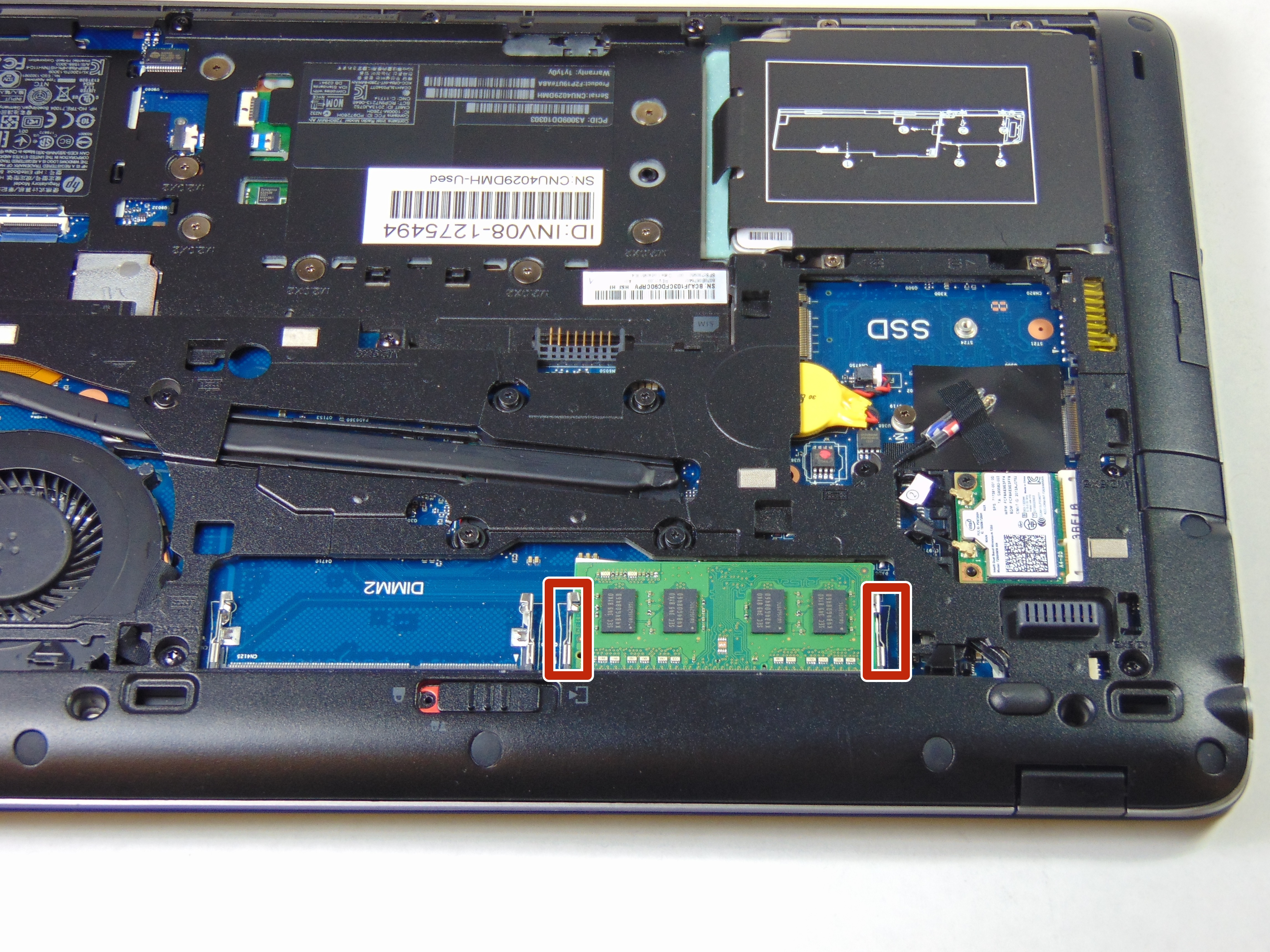 HP Elitebook 840 G1 RAM Replacement iFixit Repair Guide