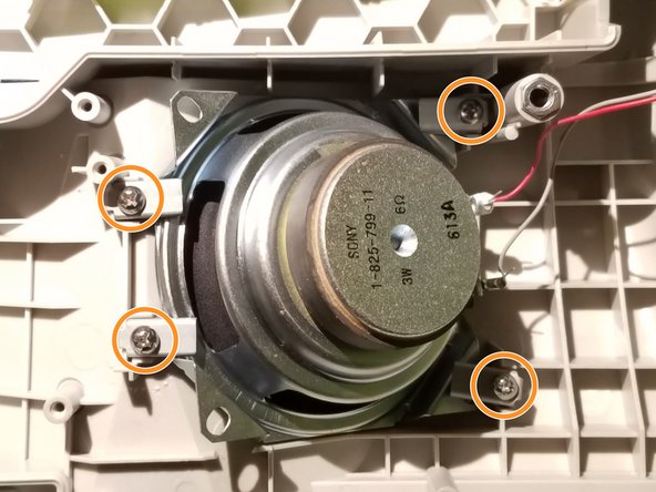 Sony Icf Cd553rm Under Cabinet Kitchen Cd Clock Radio Teardown Ifixit