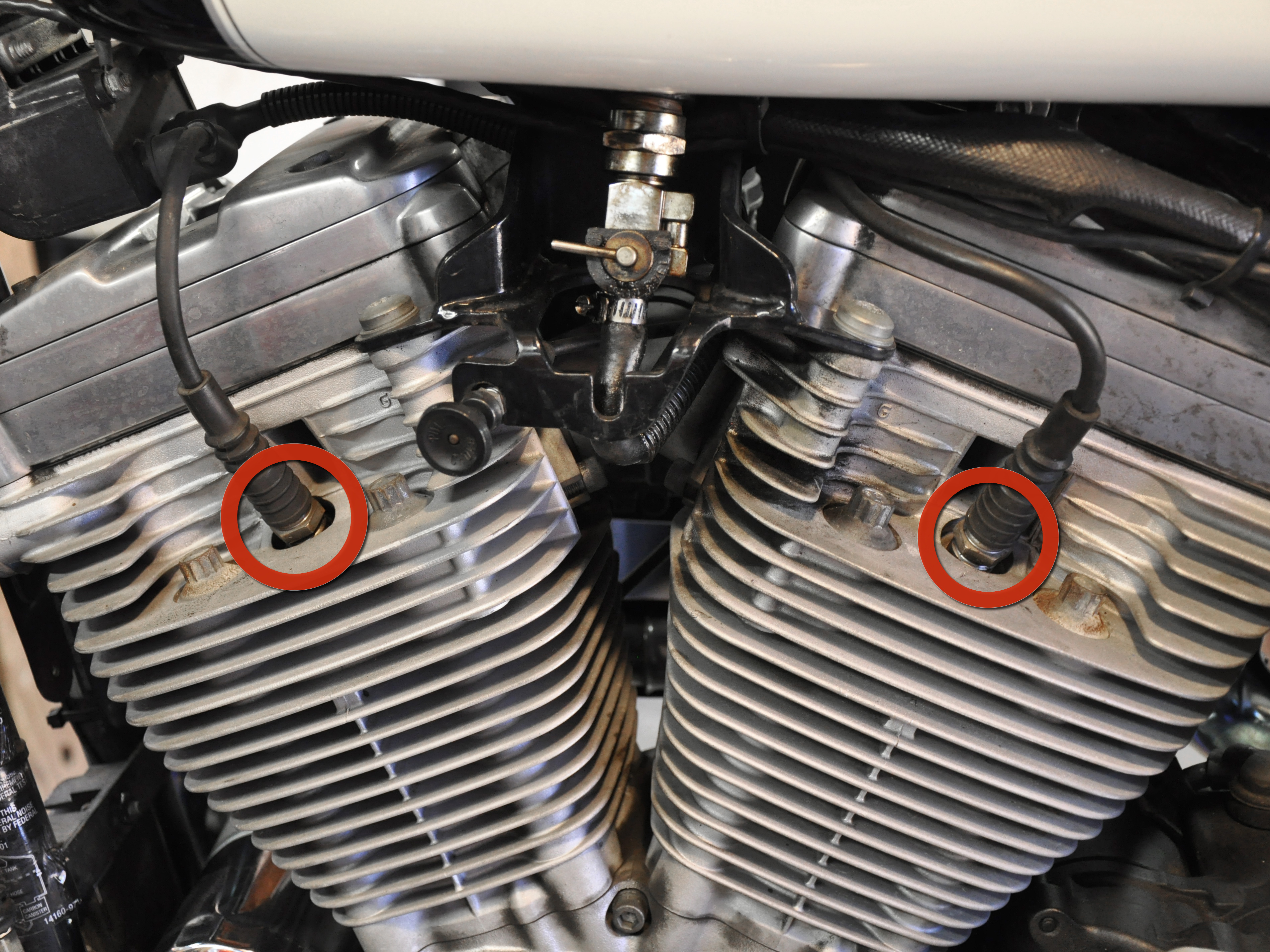 Harley-Davidson Sportster Evolution Spark Plugs ...