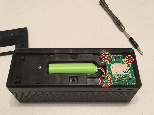 sony srs x3 battery replacement