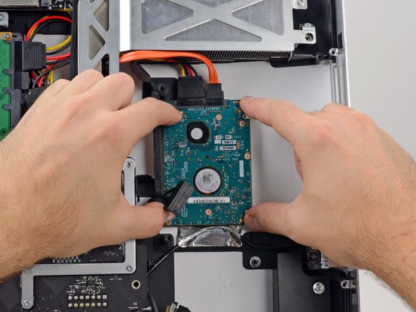 Замена hdd на ssd imac 2011