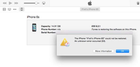 bypass itunes restore verification