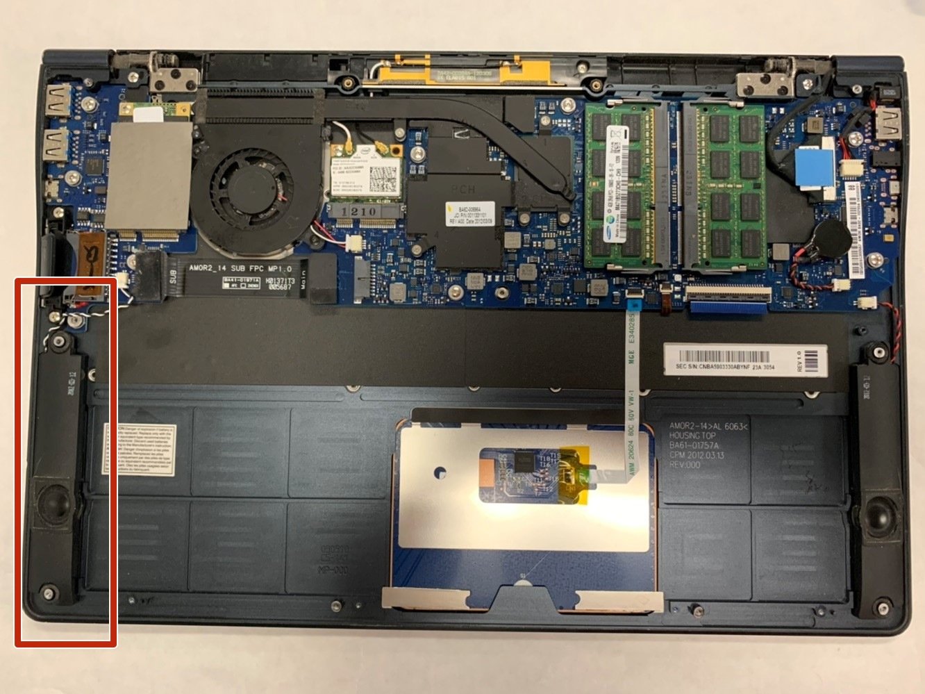 samsung laptop speaker replacement