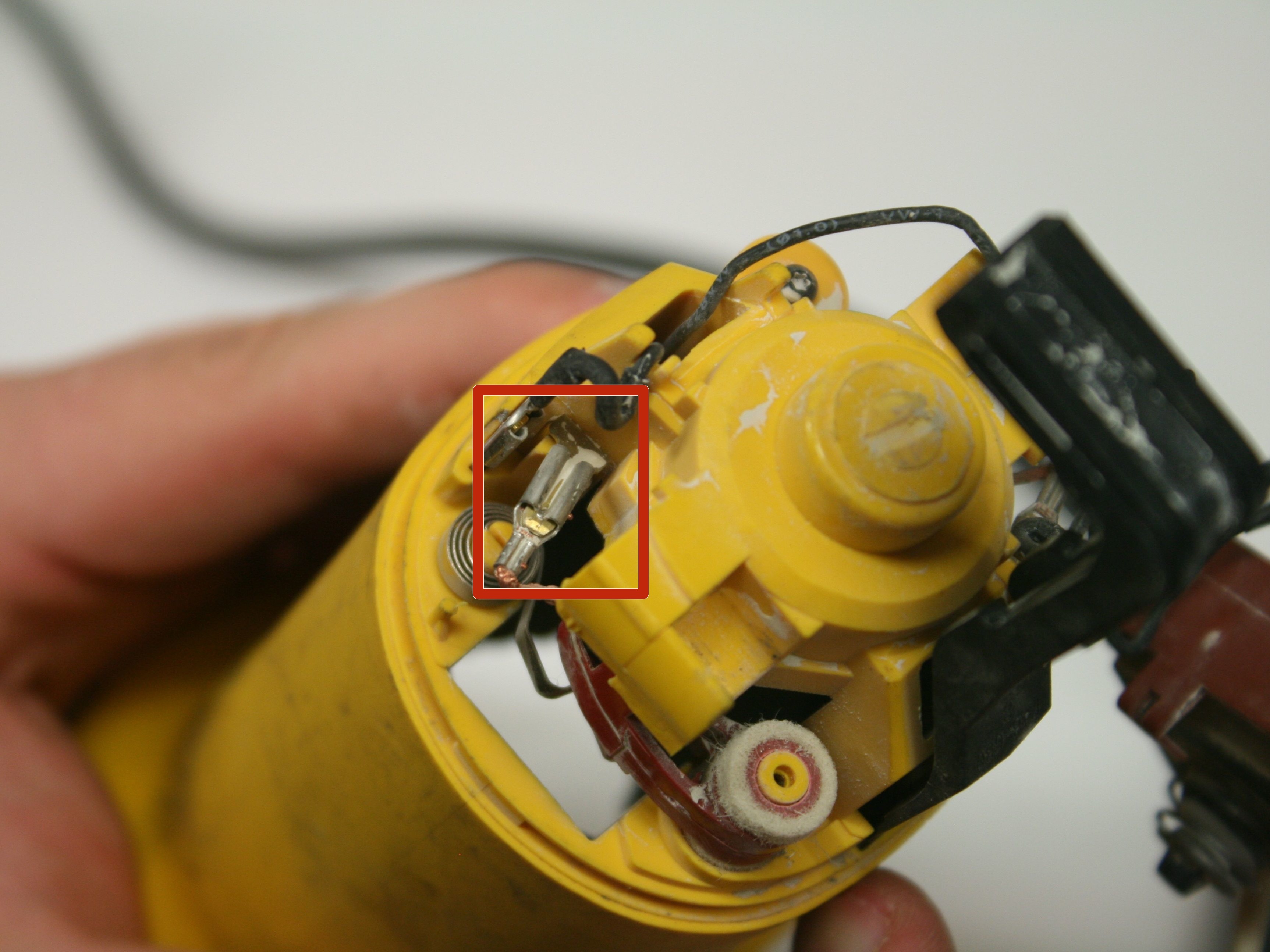 DeWalt D28110 Brush and Spring Replacement iFixit Repair Guide