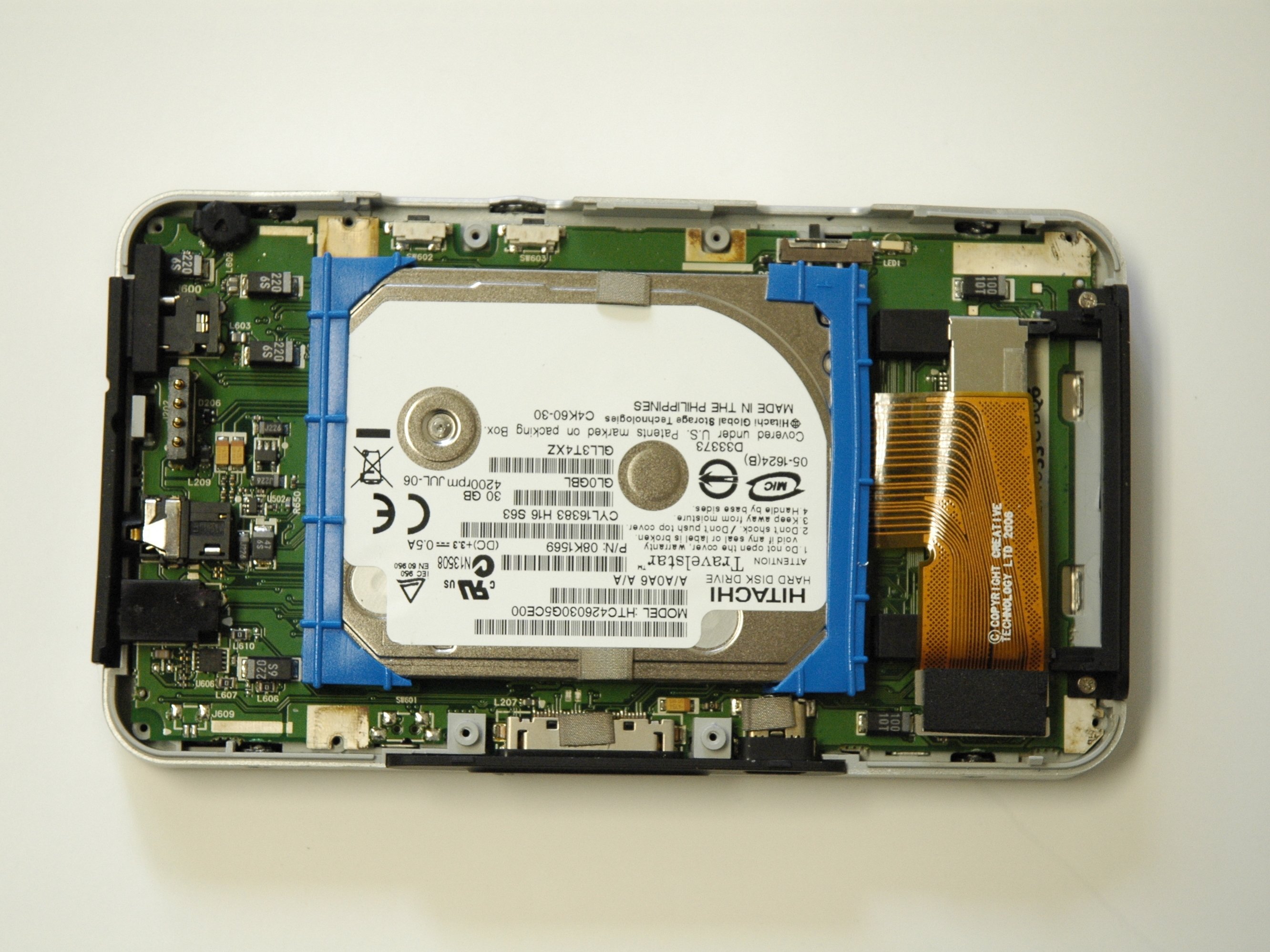 Creative Zen Vision W Hard Drive Replacement - iFixit Repair Guide
