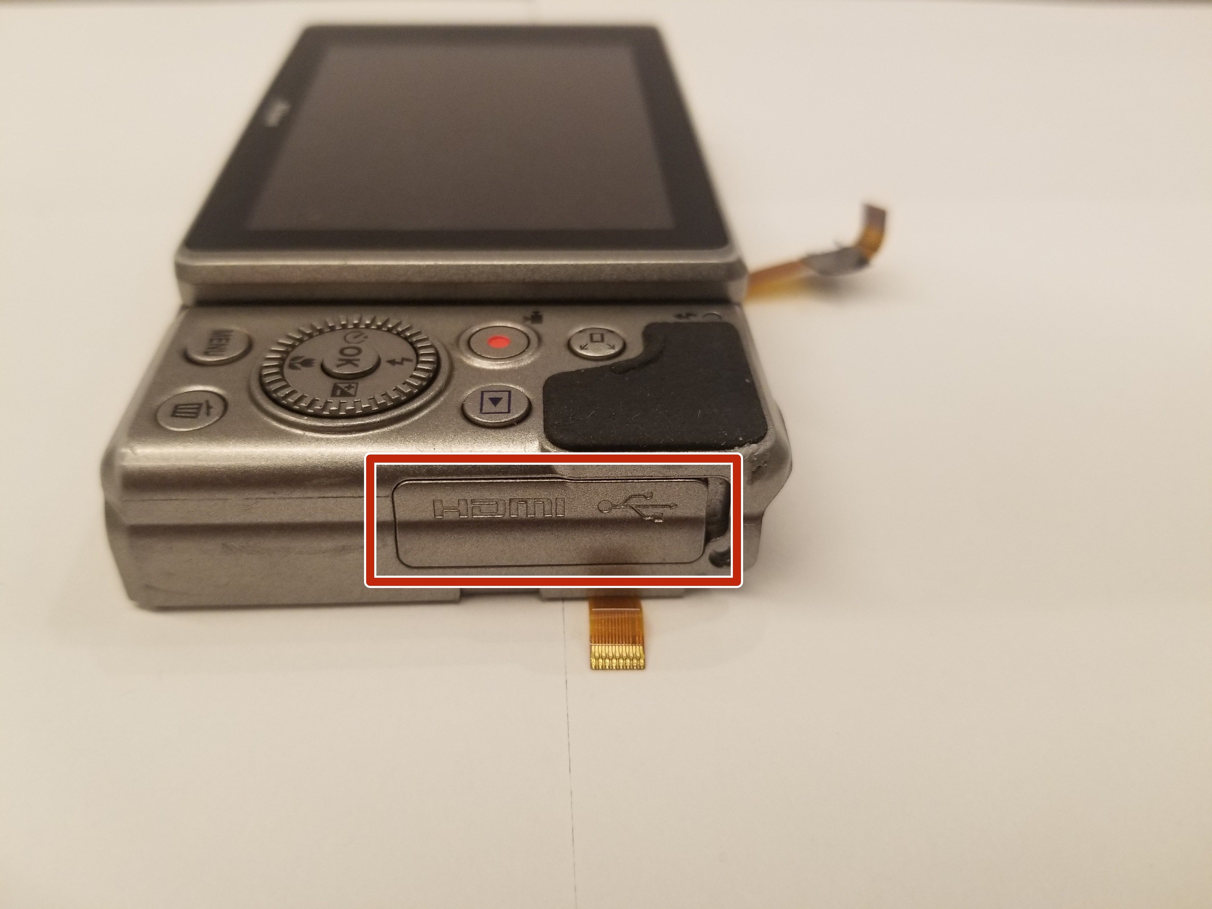 NIkon Coolpix A900 I/O Cover Replacement iFixit Repair Guide