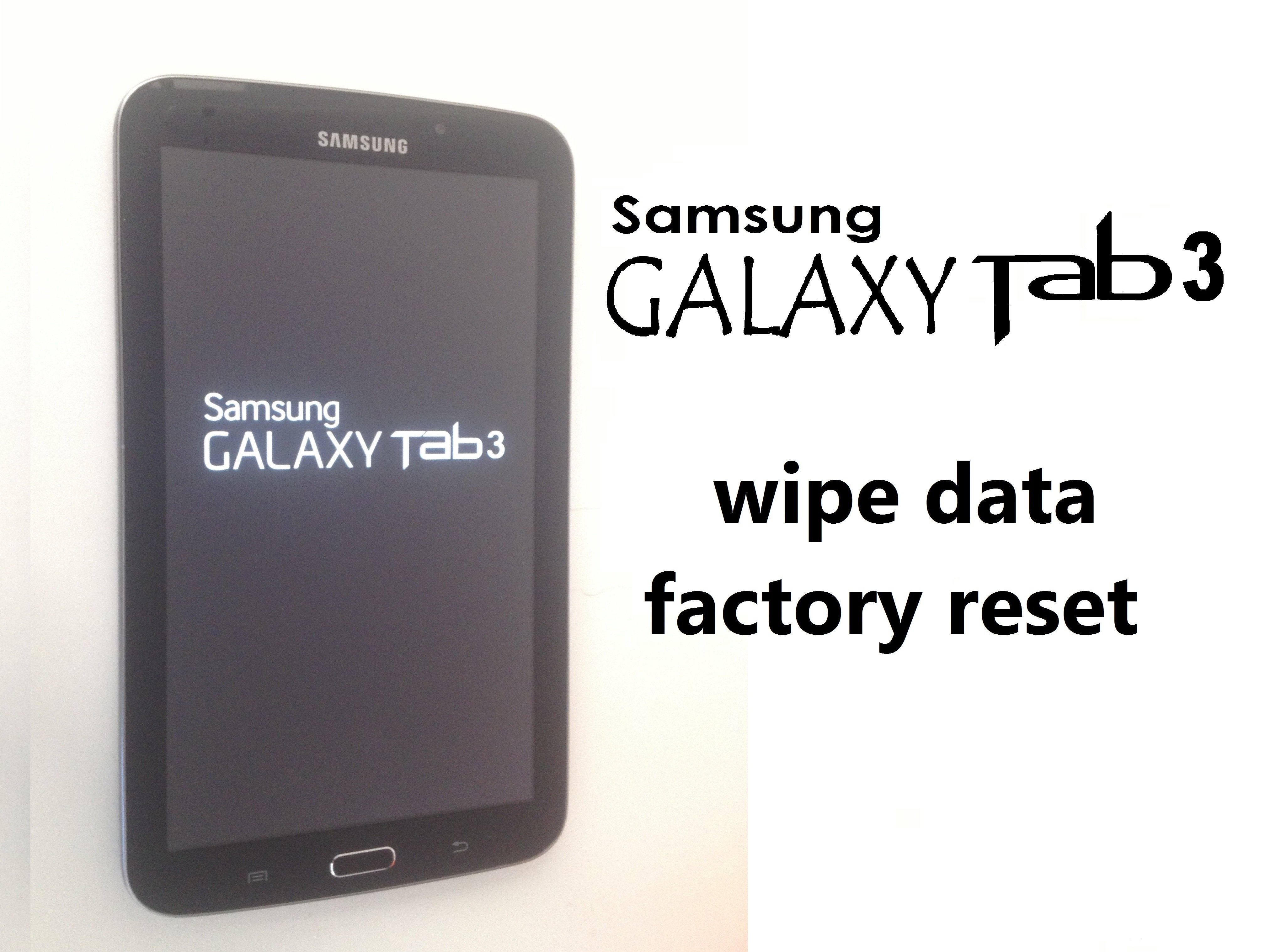 what to do when your samsung galaxy tab 3 freezes