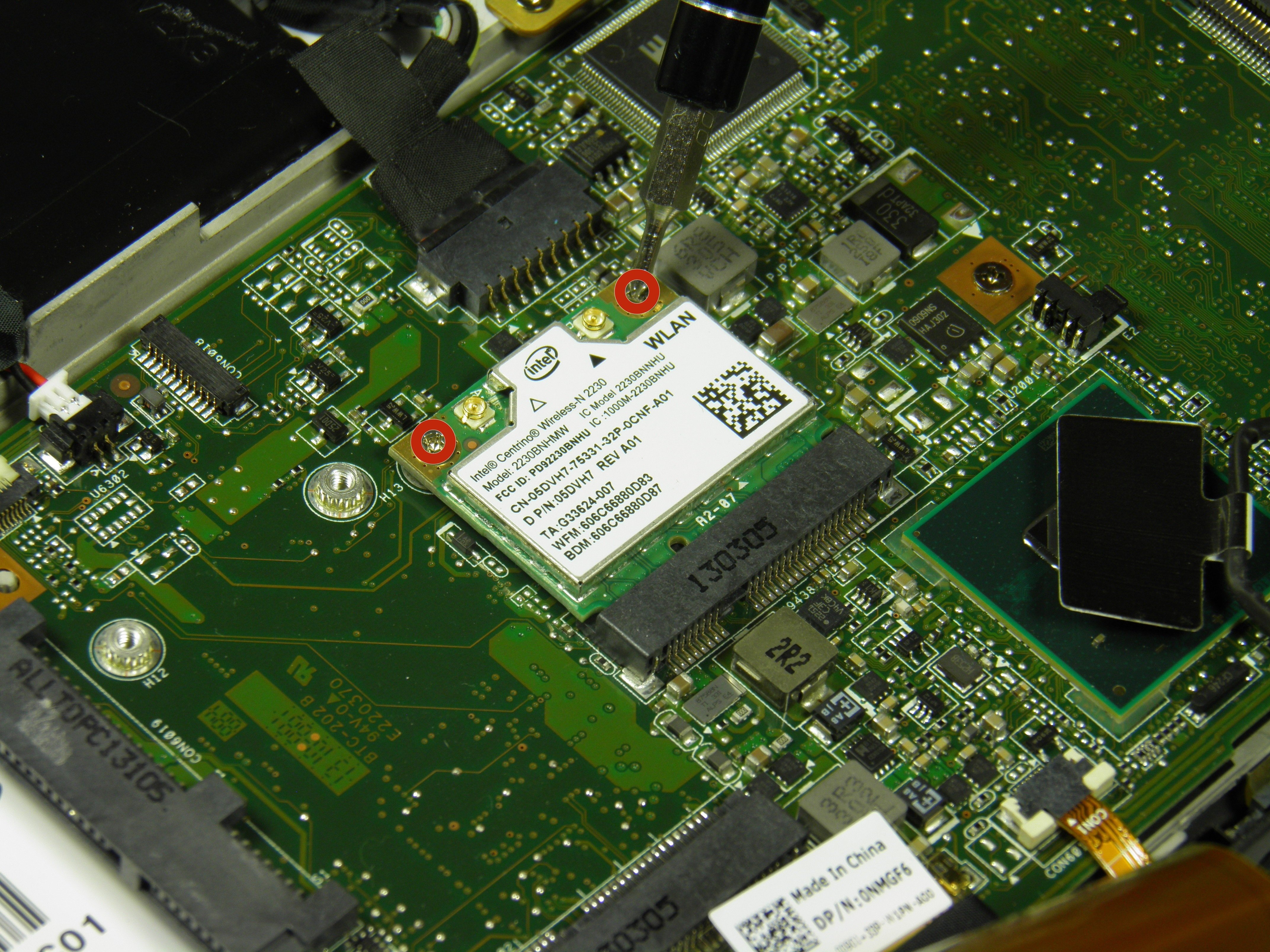 Dell XPS 18 Wireless WLAN Card Replacement iFixit Repair Guide