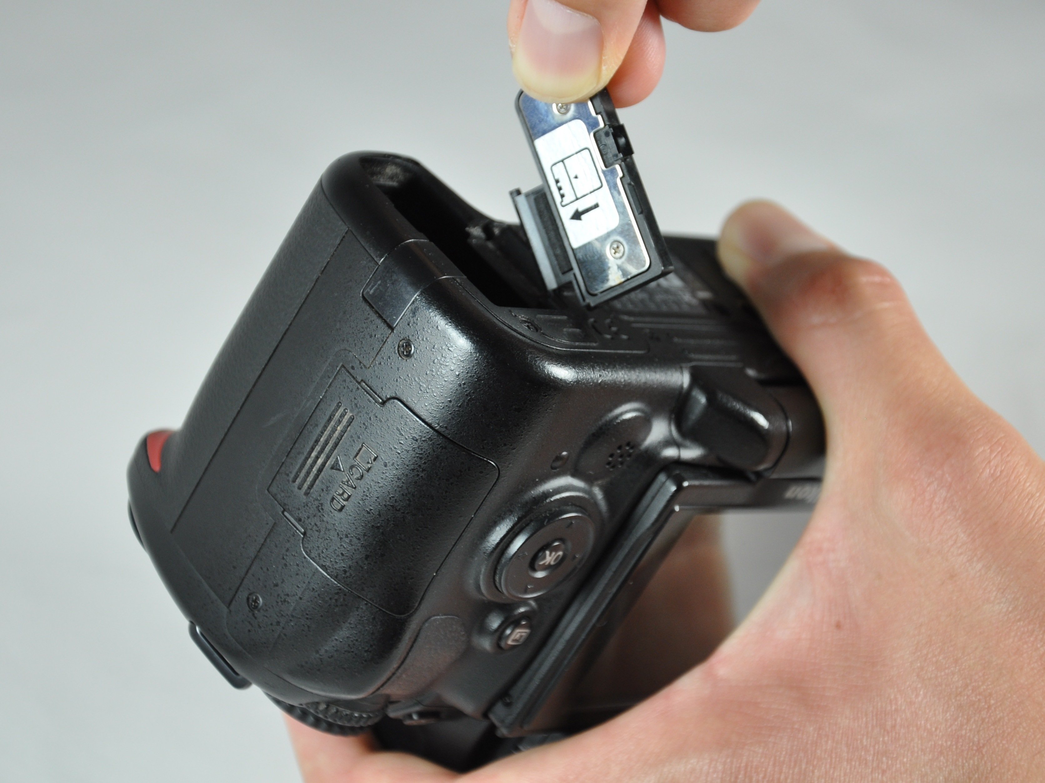 Nikon D5000 Battery Door Replacement iFixit Repair Guide
