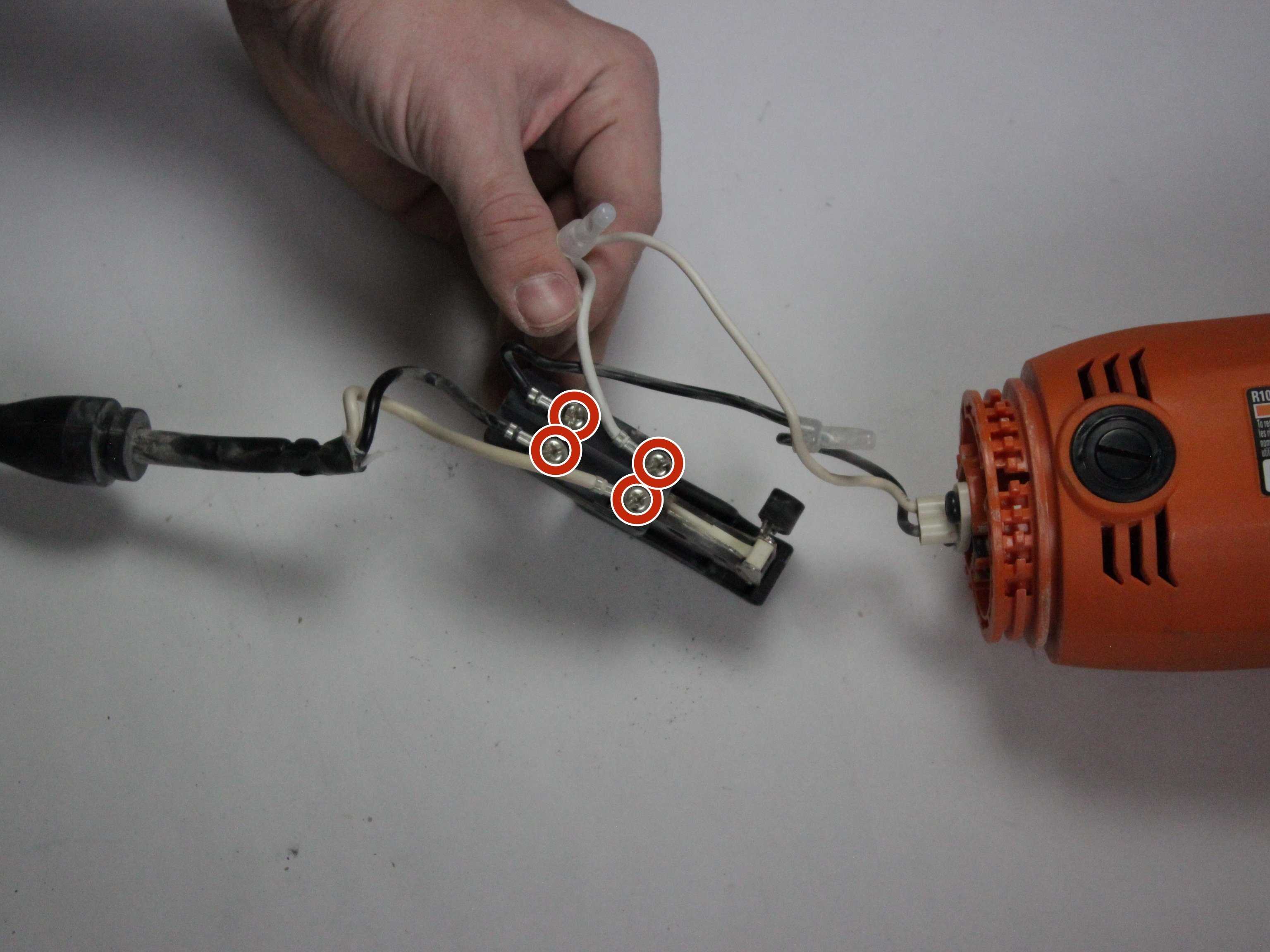 Ridgid Angle Grinder R10202 Power Trigger Replacement iFixit Repair Guide