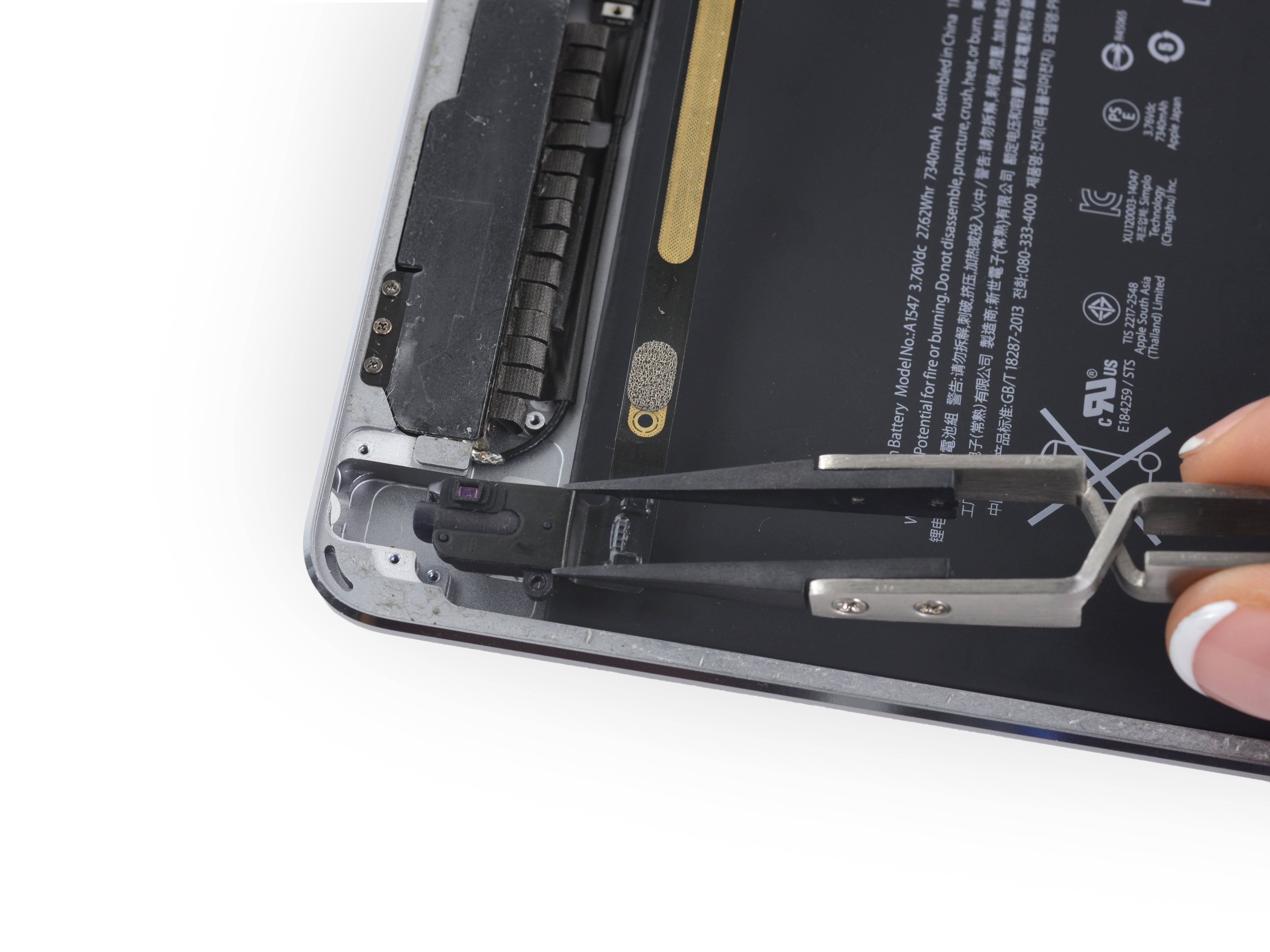 iPad Air 2 WiFi Audio Jack Replacement iFixit Repair Guide