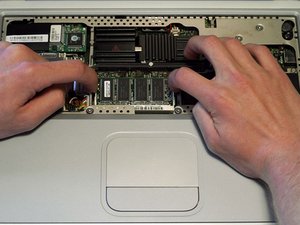 PowerBook G4 Titanium Mercury RAM Replacement