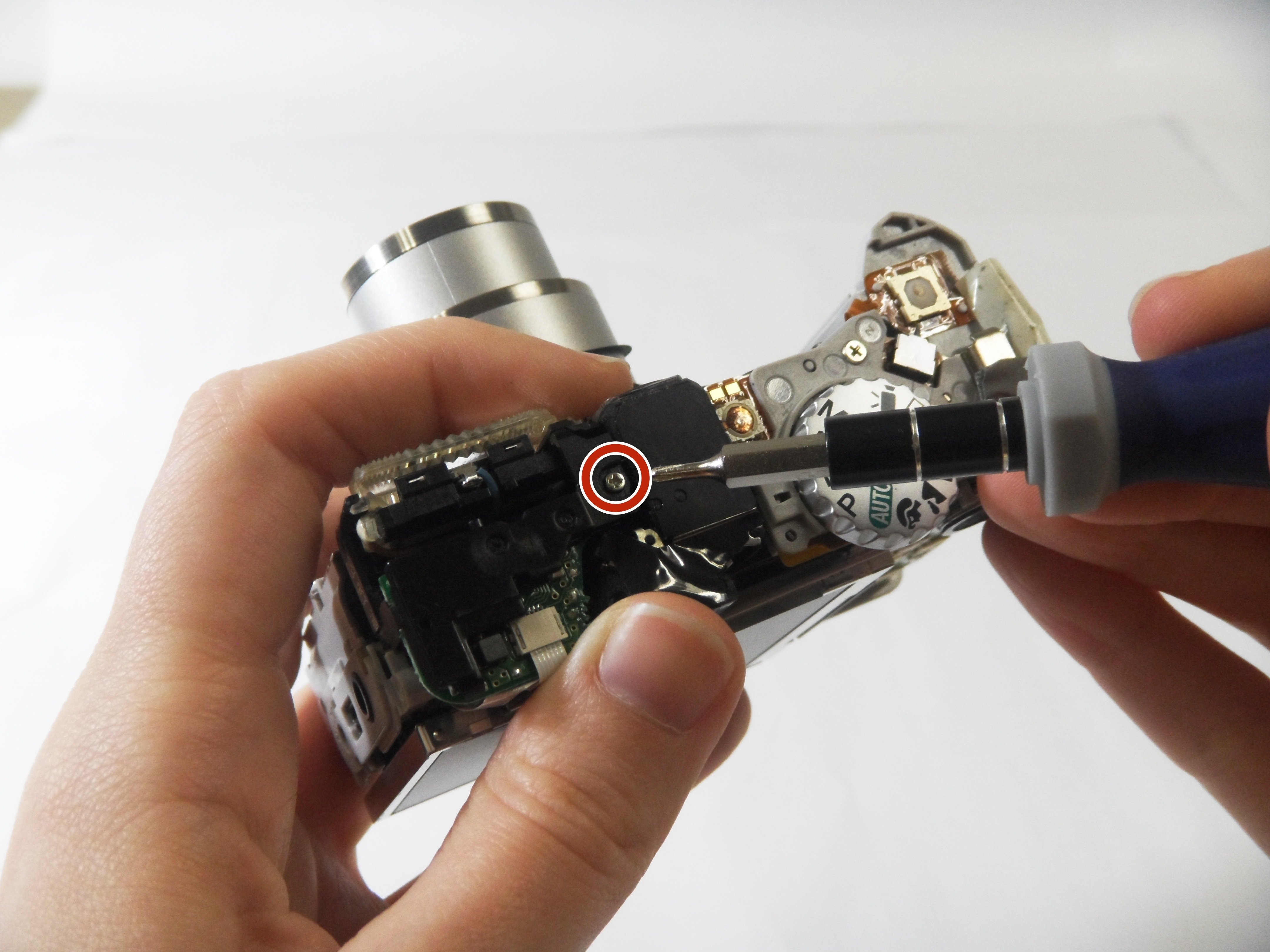 Canon PowerShot A540 Flash Motherboard Replacement iFixit Repair Guide