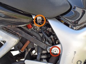 sv650 seat replacement