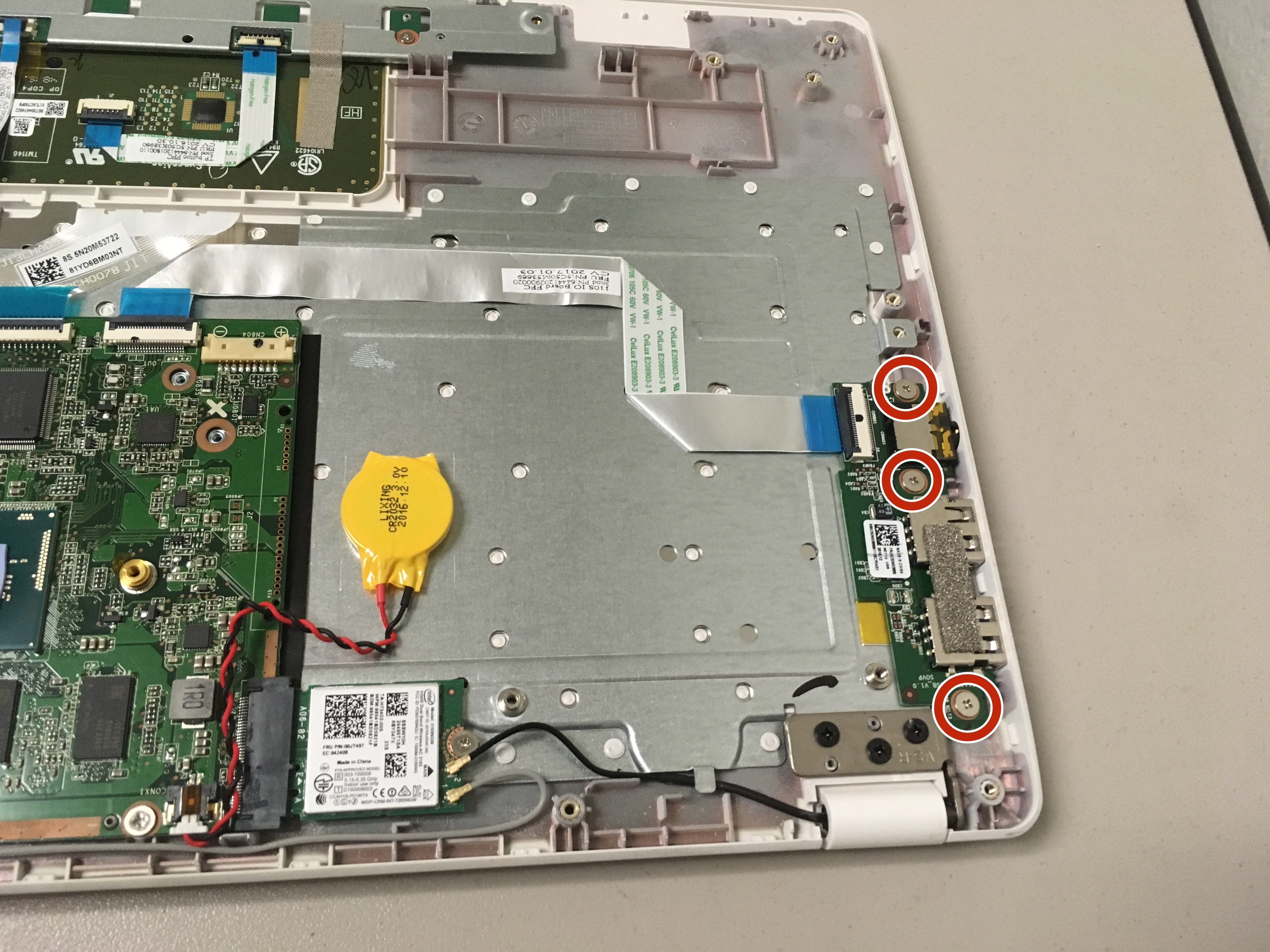 Lenovo Ideapad 110S11IBR USB & Headphone Jack PCB Board Replacement