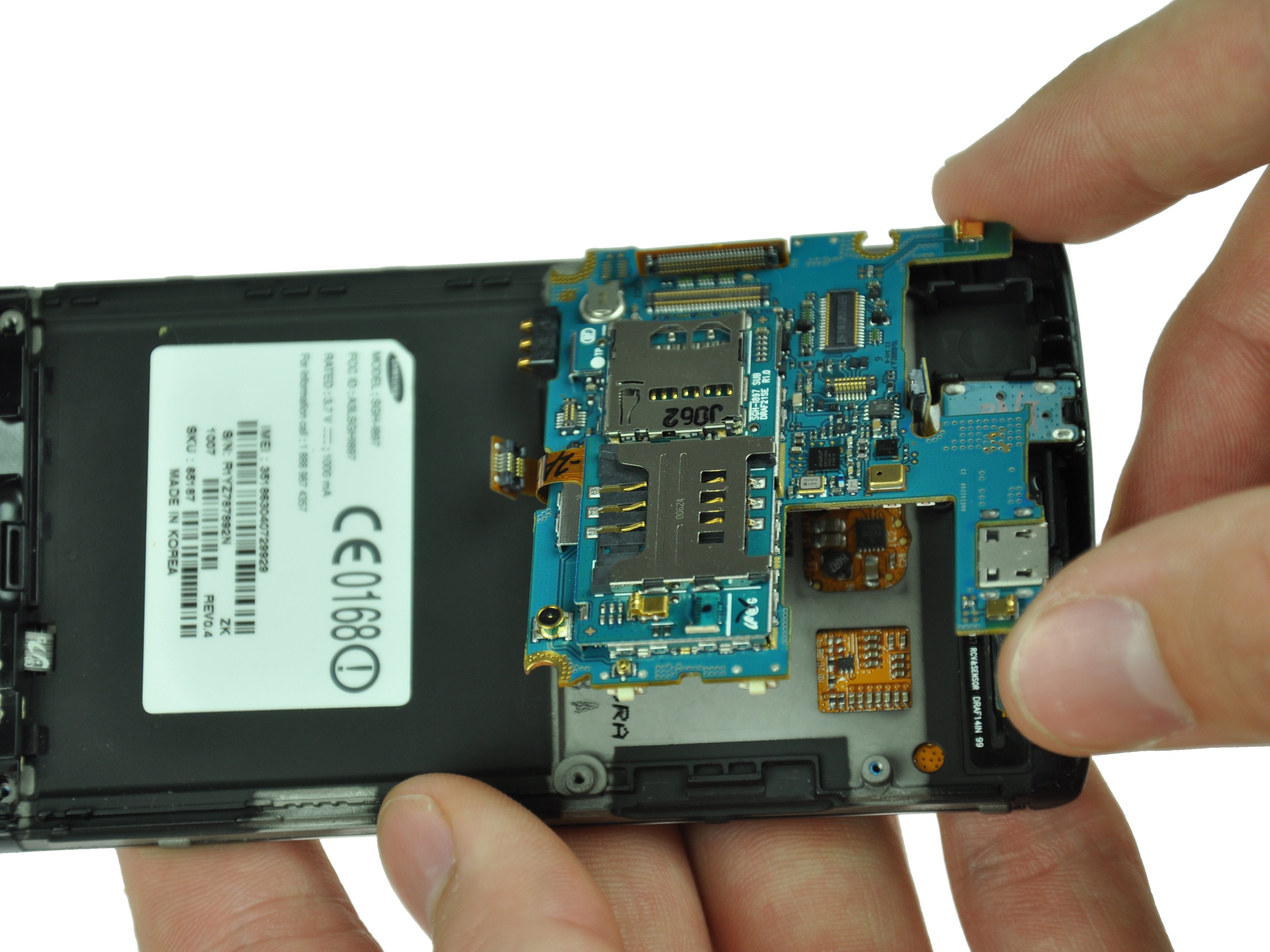 Samsung Captivate Motherboard Replacement iFixit Repair Guide