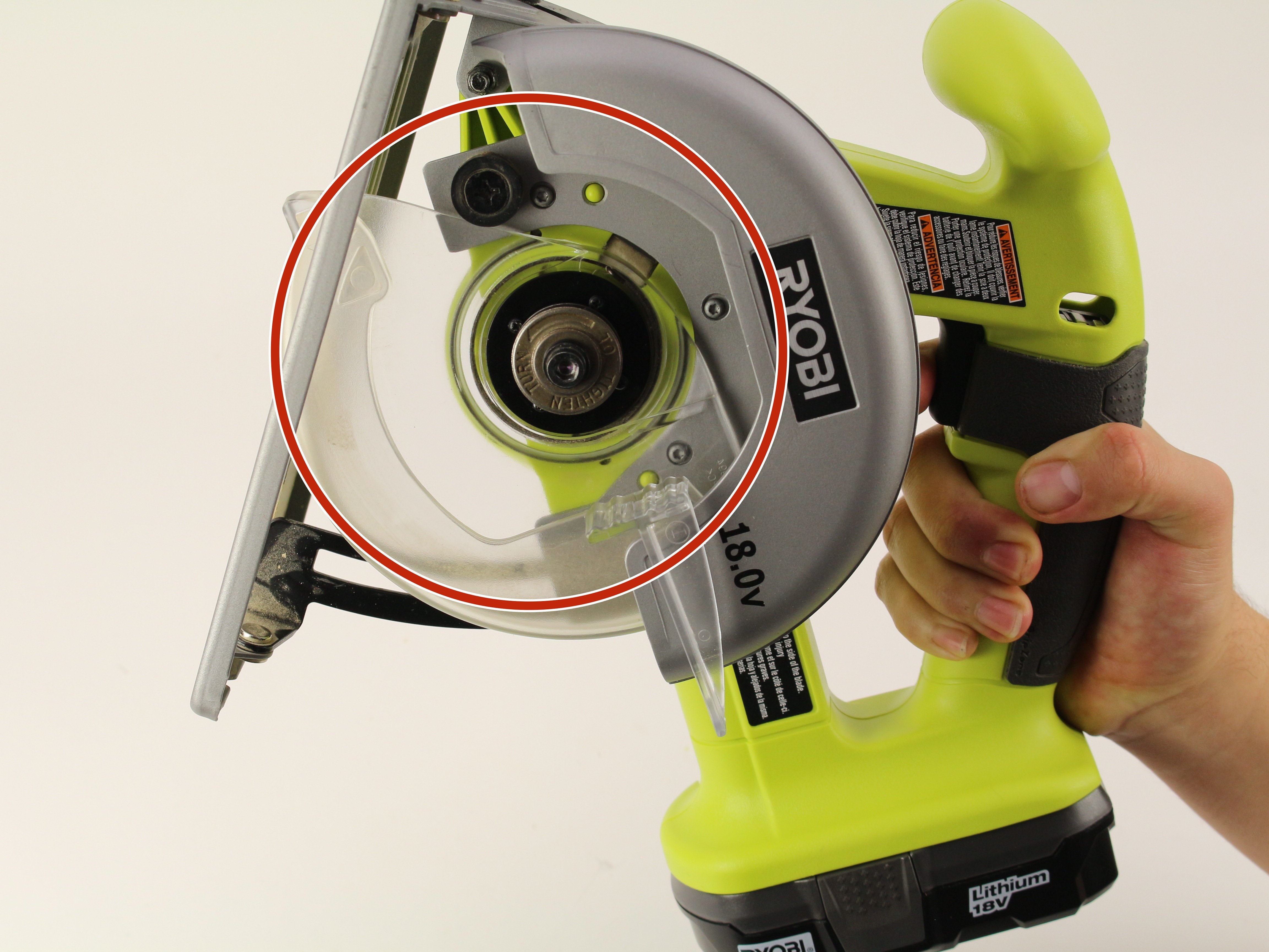 Ryobi P501G Blade Replacement iFixit Repair Guide