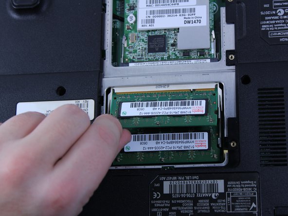 ادامه مرحله برداشتن رم