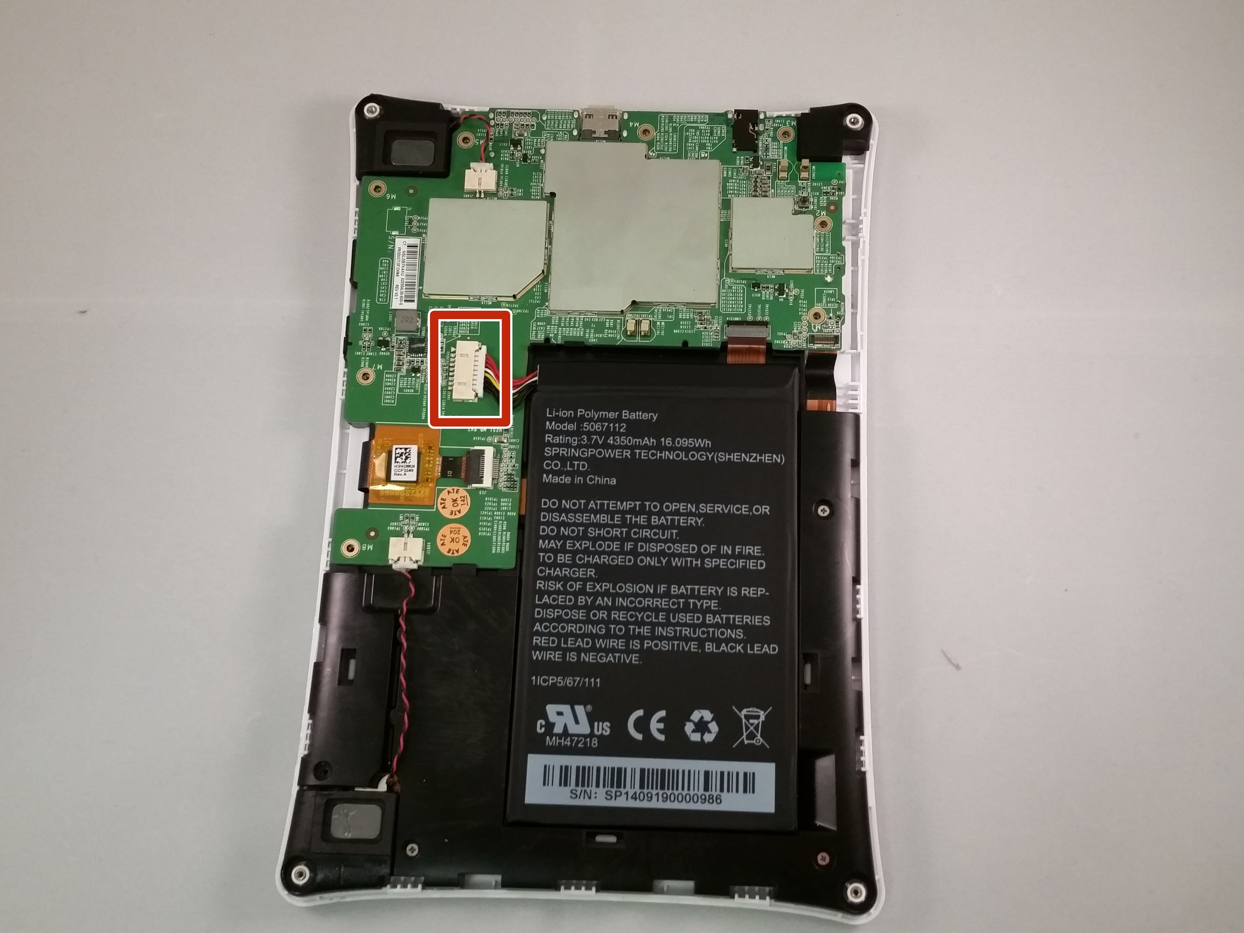Nabi 2S Battery Replacement iFixit Repair Guide